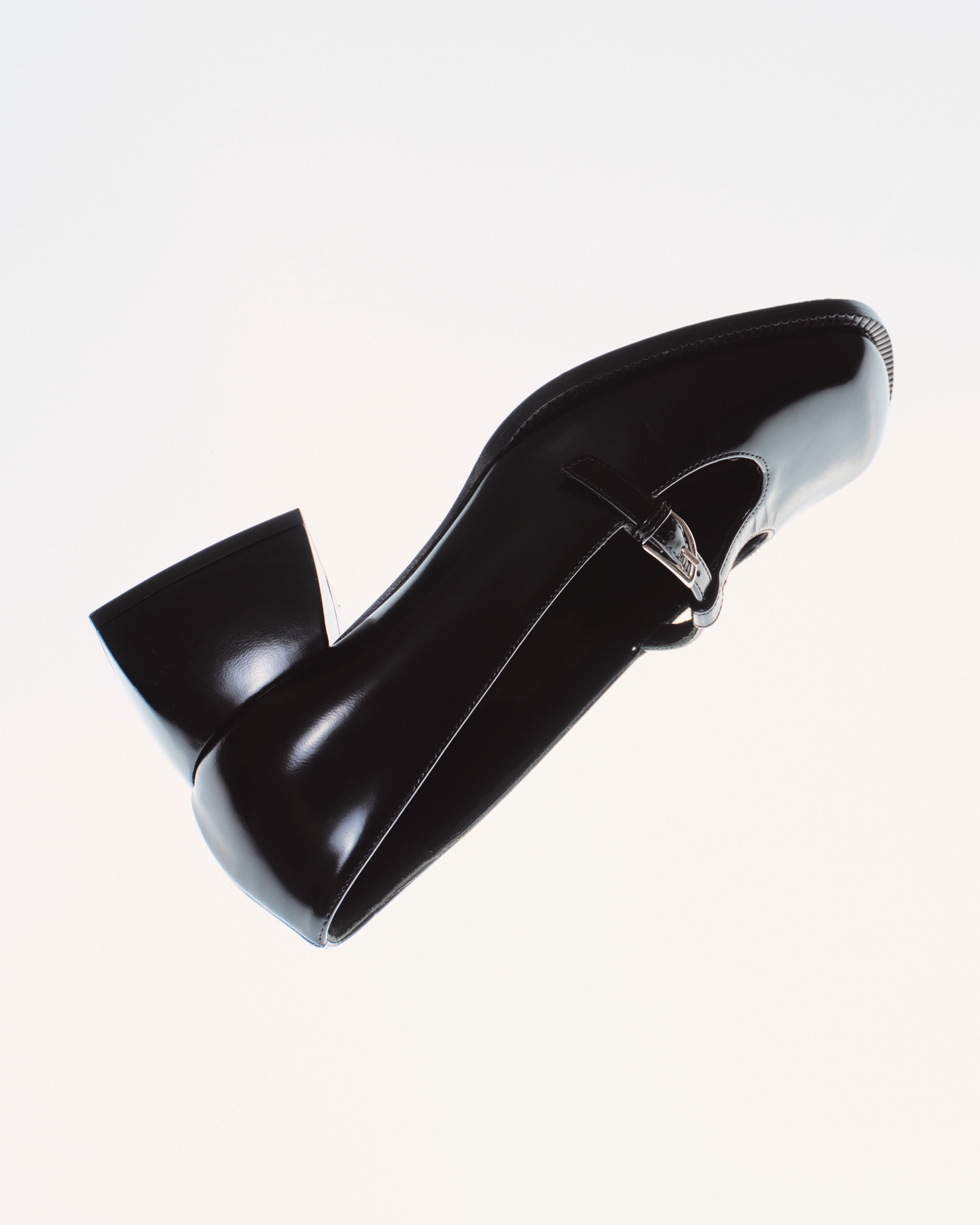 Nodaleto Bulla Bobby 50 sandales cuir noir Black Glassed talon 5 cm