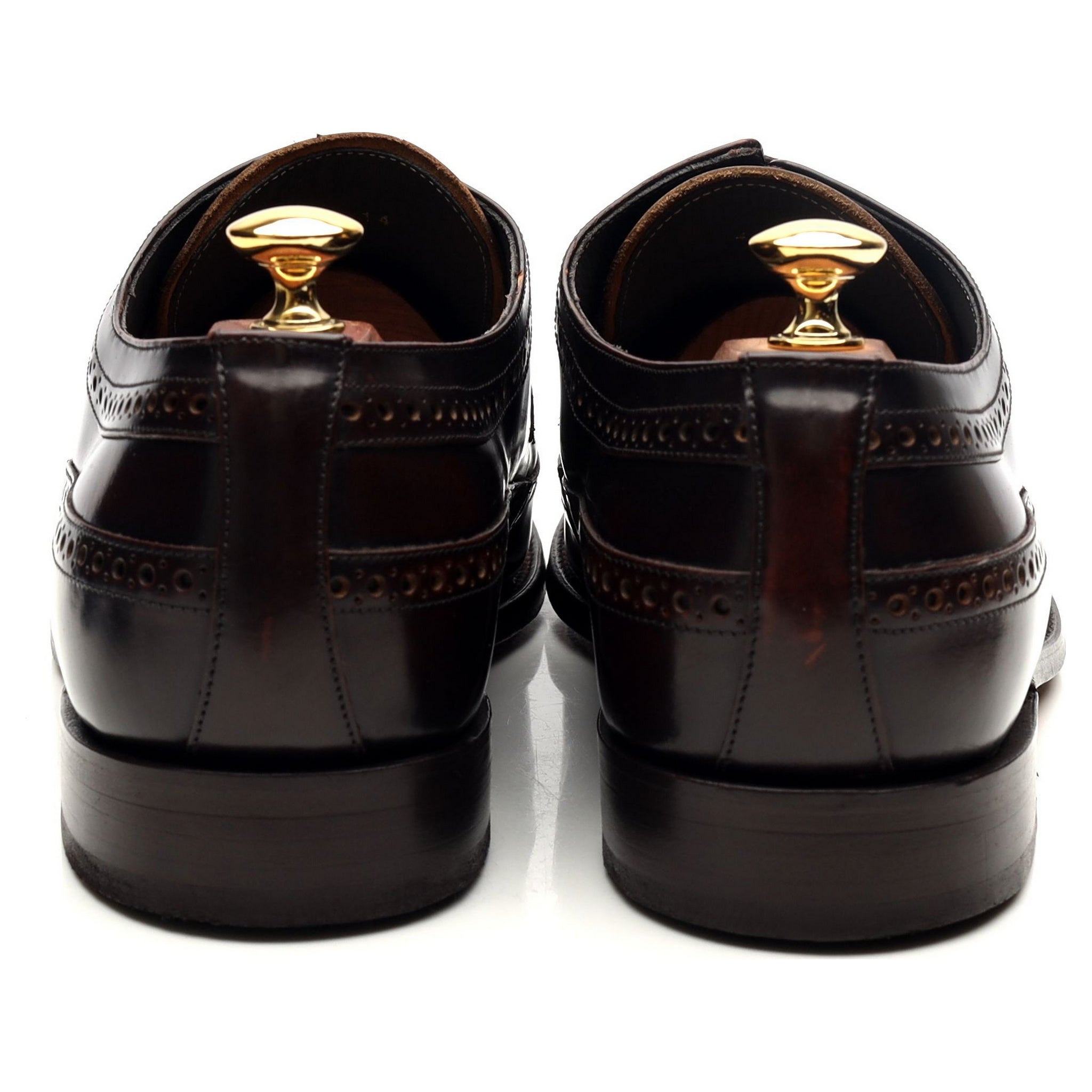 Barker Woodbridge Derby cuir marron pointure UK 9.5