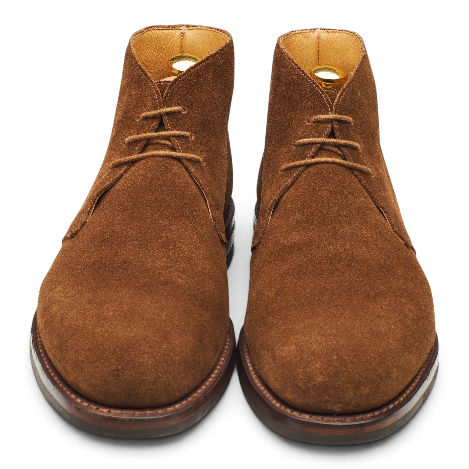 Crockett & Jones Chiltern boots chukka daim tabac 8.5