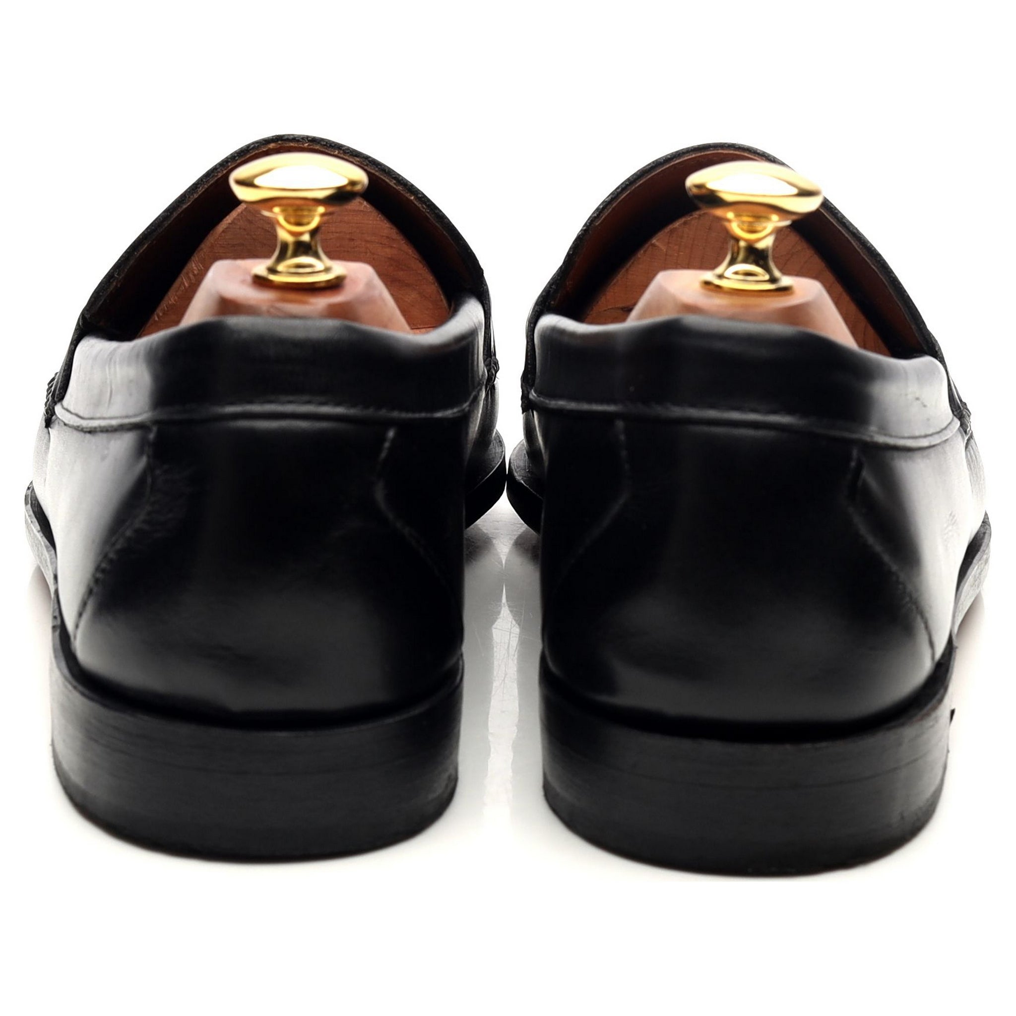 Allen Edmonds mocassins cuir noir UK 10