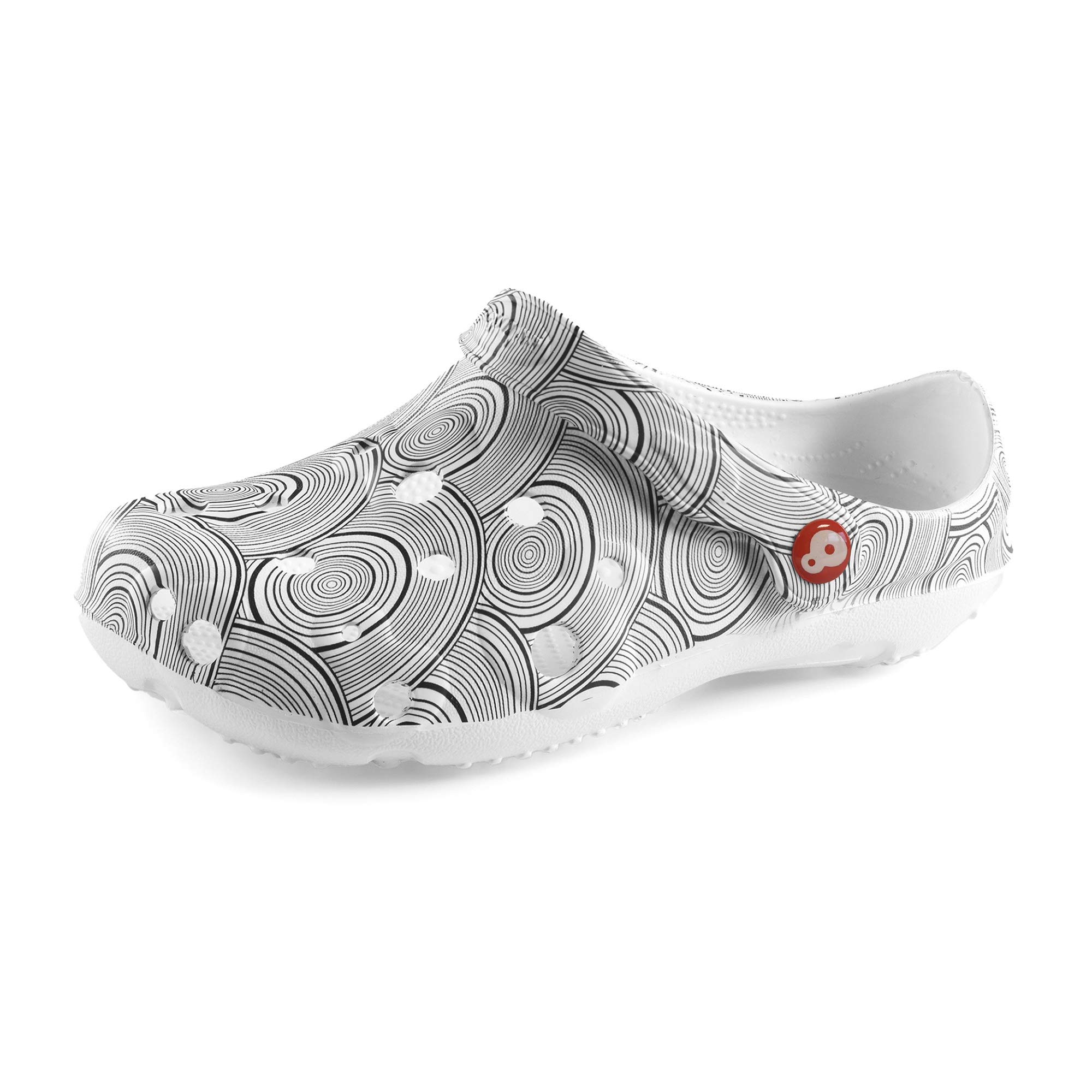 Schu'zz Globule Imprime sabot femme Cercles 36