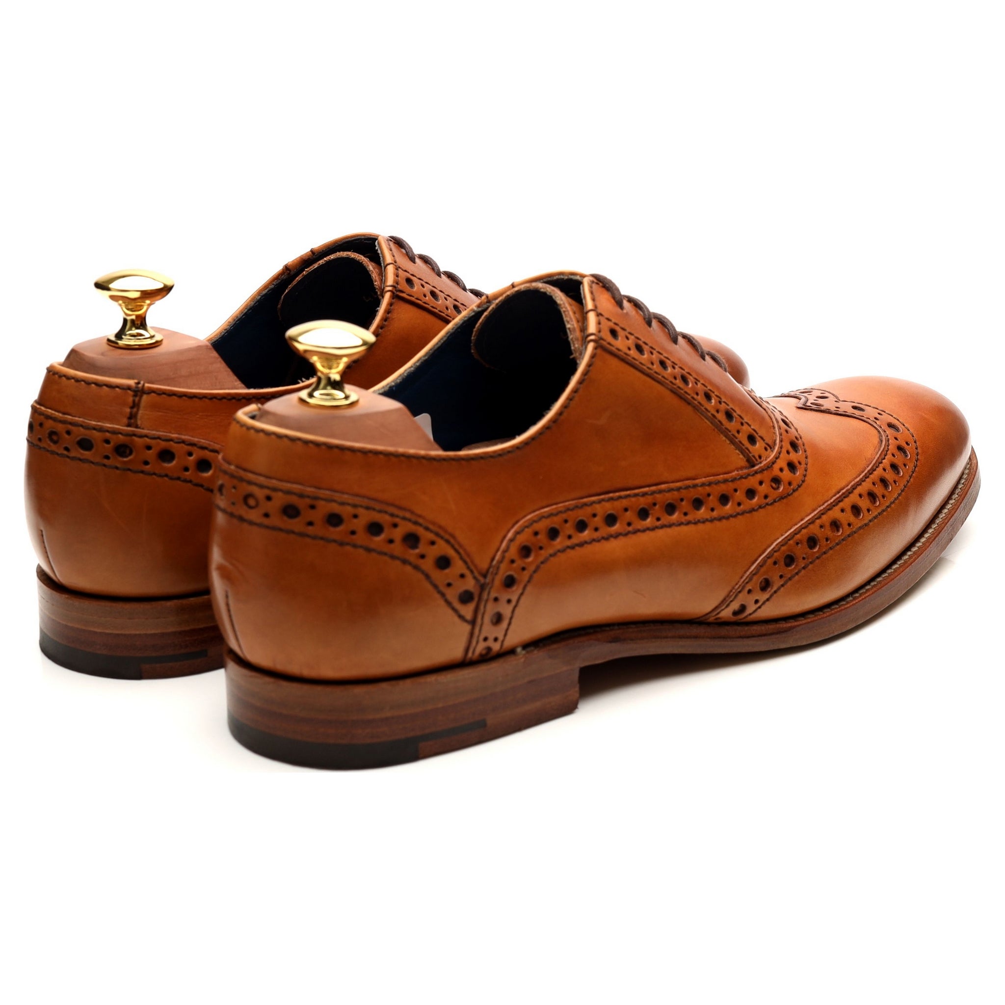 Barker Grant Brogues cuir marron UK 9 F
