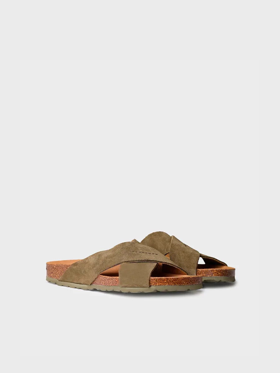 Toni Pons Gol-QT sandale homme cuir kaki