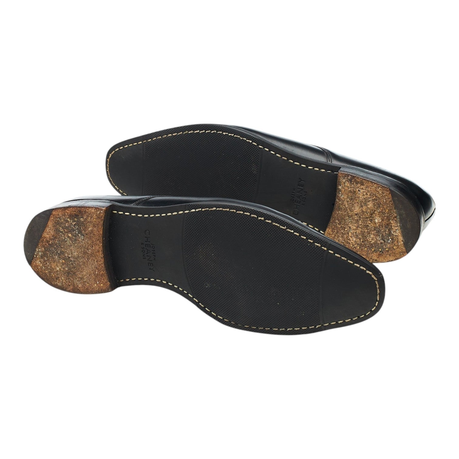 Cheaney Liverpool derby noir cuir pointure UK 7,5