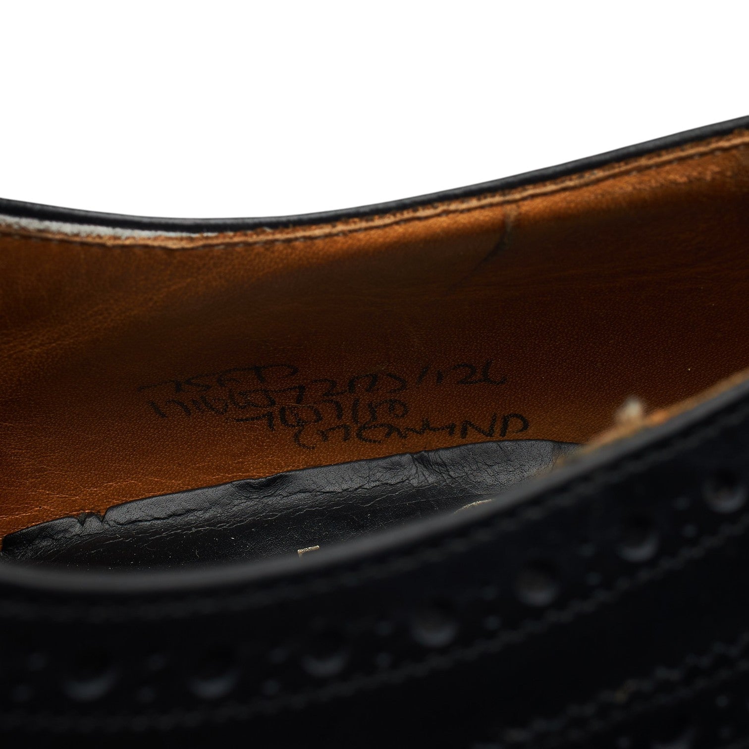 Church's Chetwynd richelieu cuir noir UK 7.5