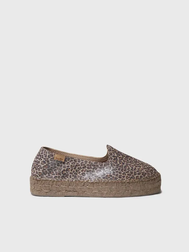 Toni Pons Kasia-LE espadrille plate imprimé animal