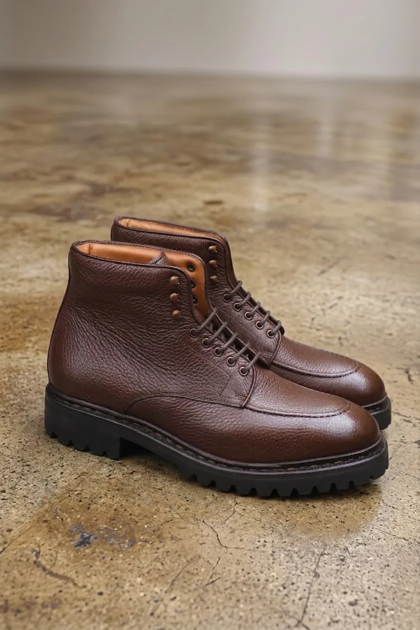 Malfroid Defender Highland bottine cuir grainé