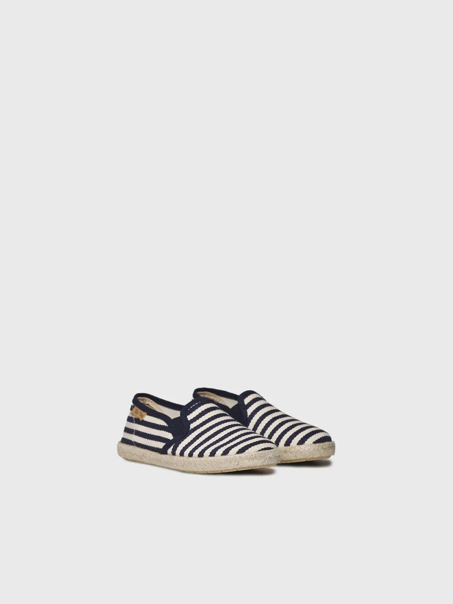 Toni Pons Elmer-DD espadrille enfant coton rayé