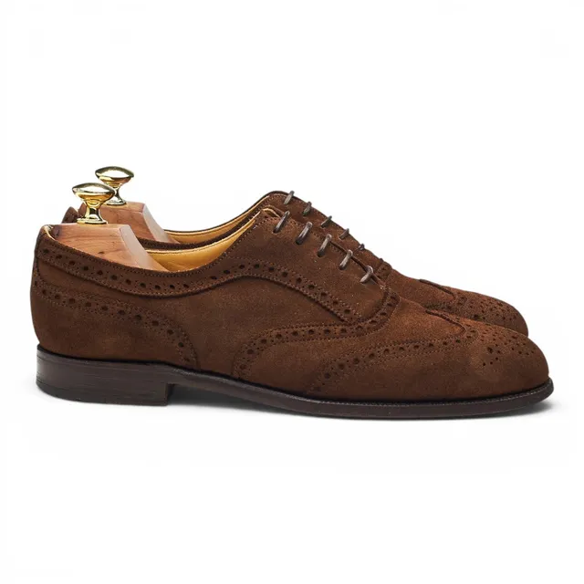 Cheaney Grosvenor II richelieu daim marron UK 7
