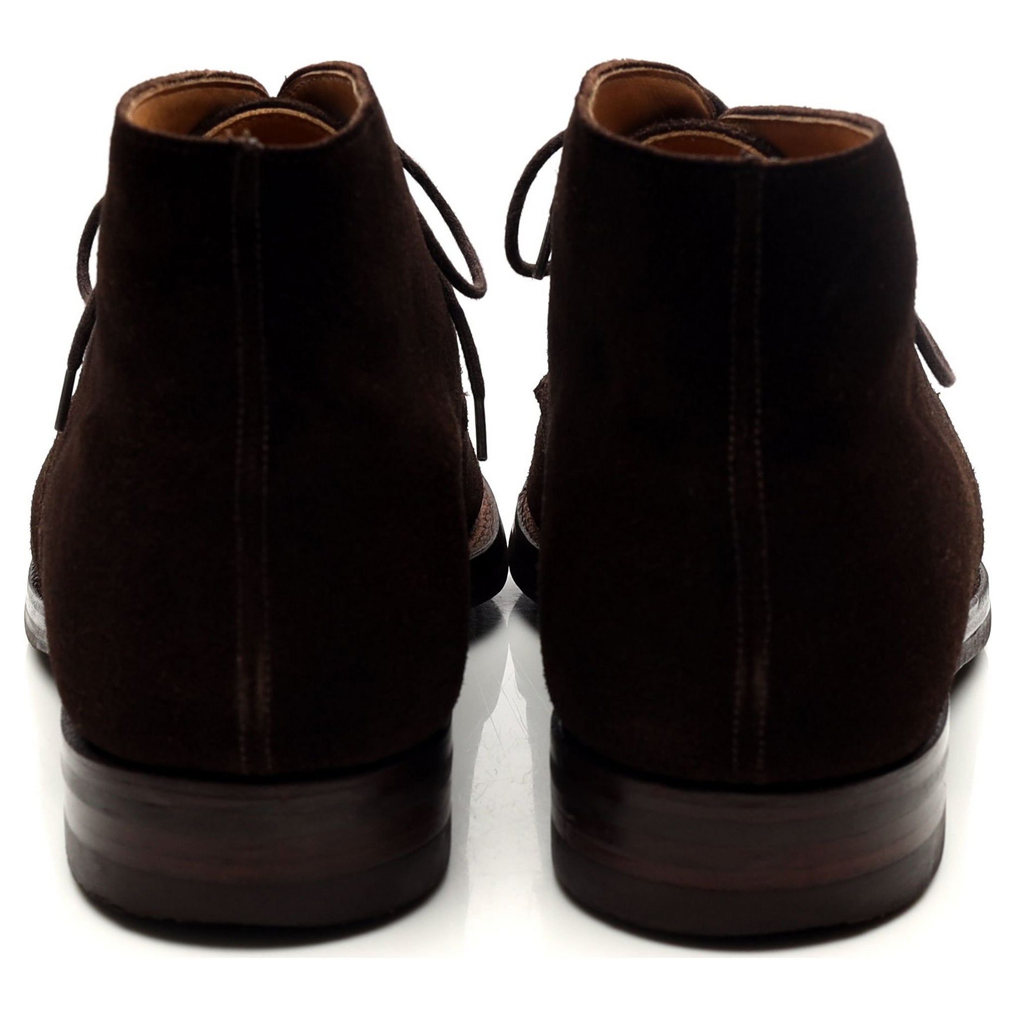 Crockett & Jones Tetbury boots daim marron UK 9