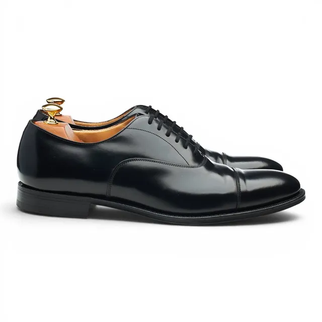 Church's Hong Kong oxford cuir noir pointure UK 9