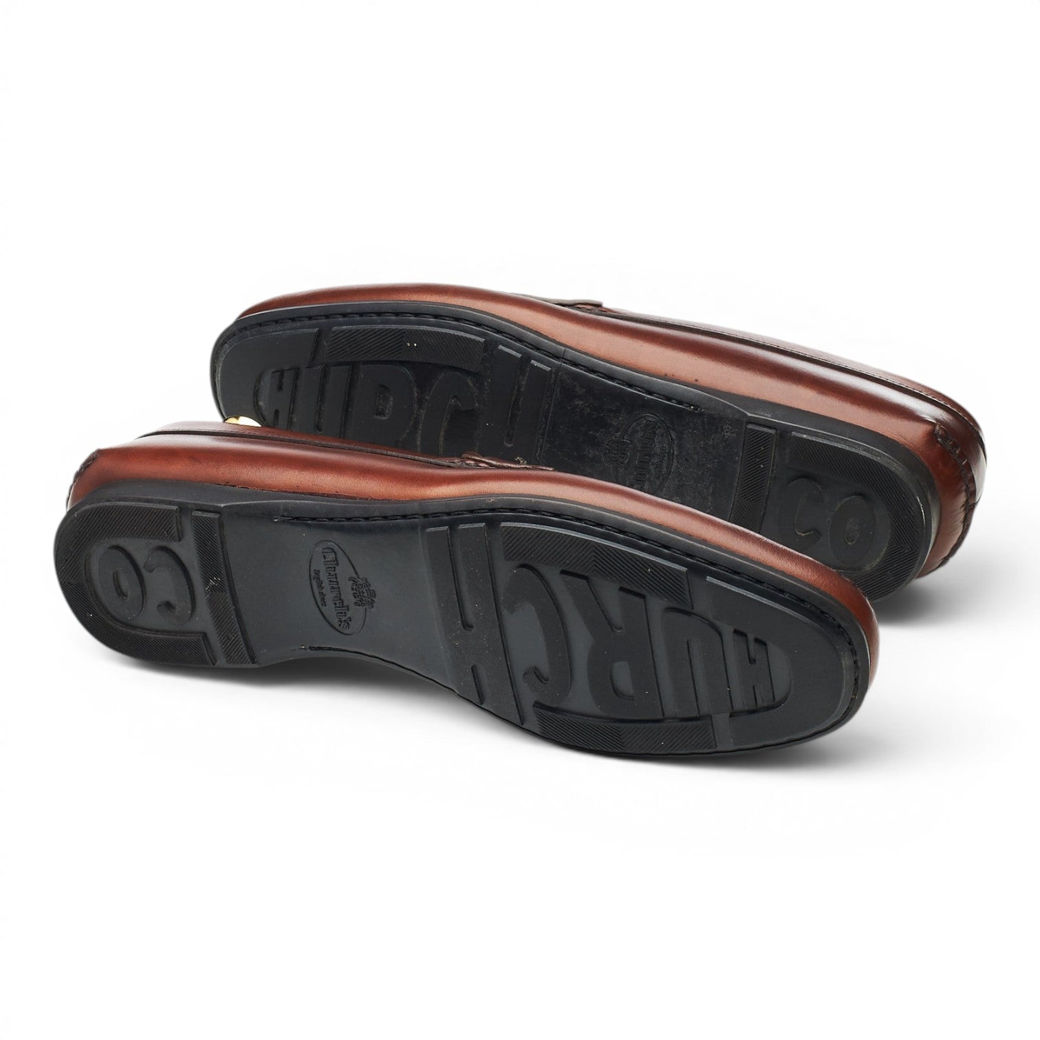 Church's Karl mocassins cuir marron pointure 7,5 semelle gomme