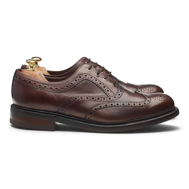 Loake 1880 Edward richelieu cuir marron UK 11