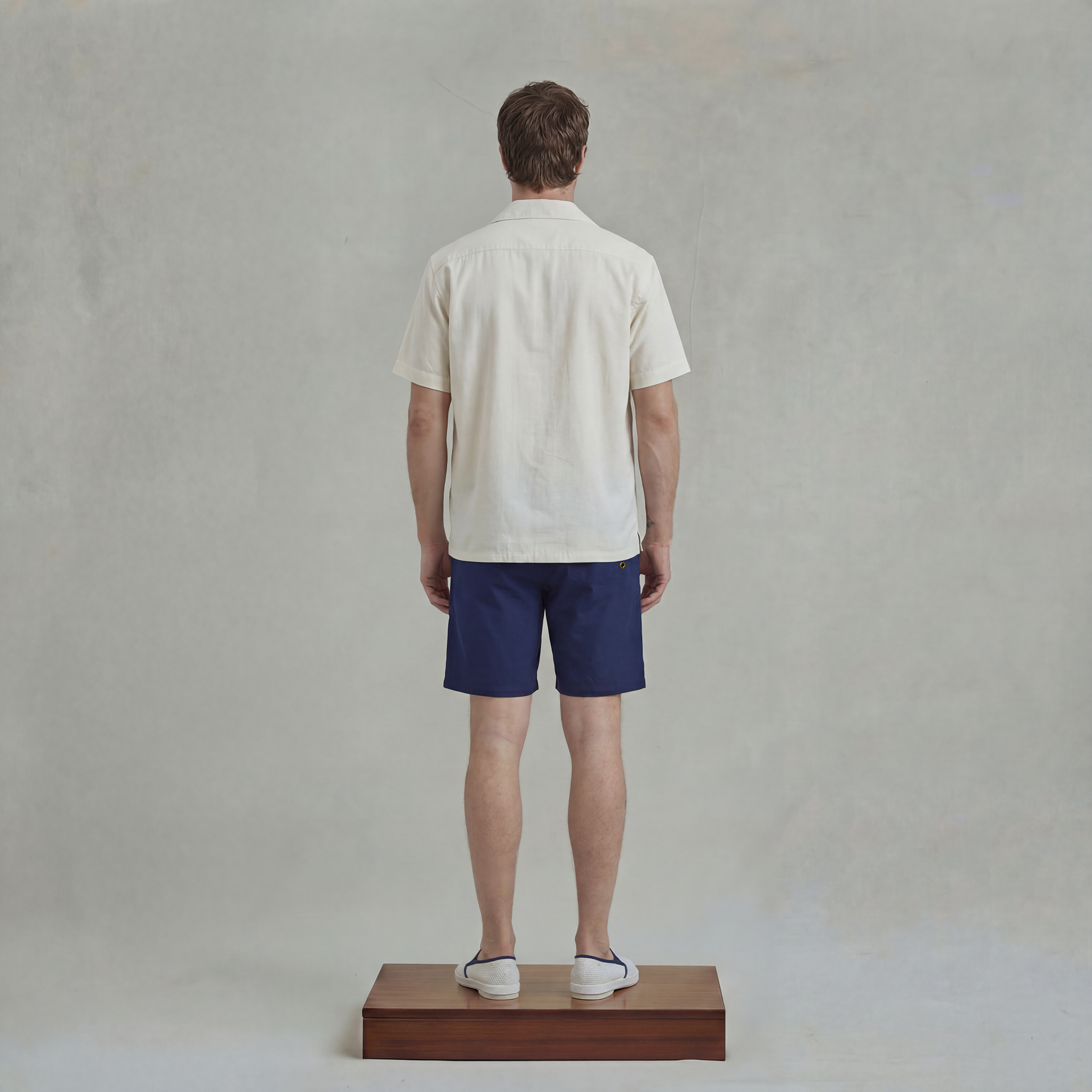 RIVIERAS Cadix chemise écrue lyocell manches courtes