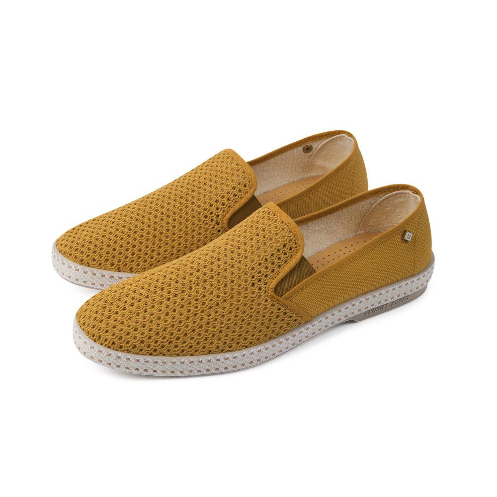 Rivieras Classic 2018 espadrilles curry toile maille