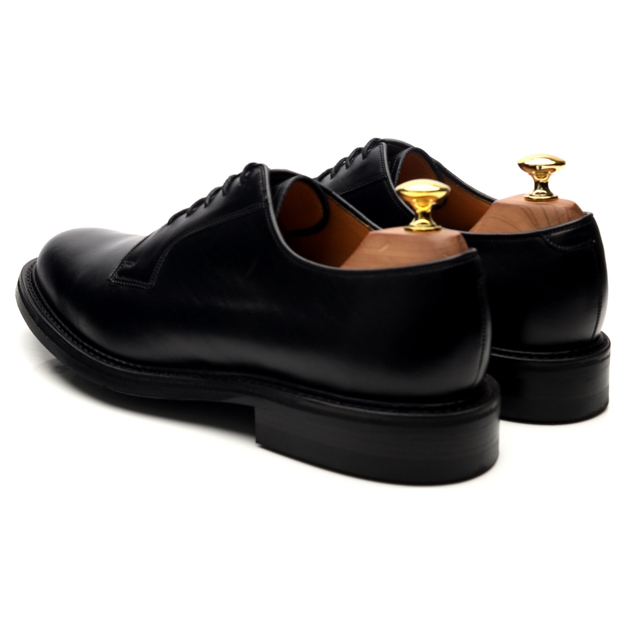 Barker Nairn derby cuir noir pointure UK 8 semelle Dainite