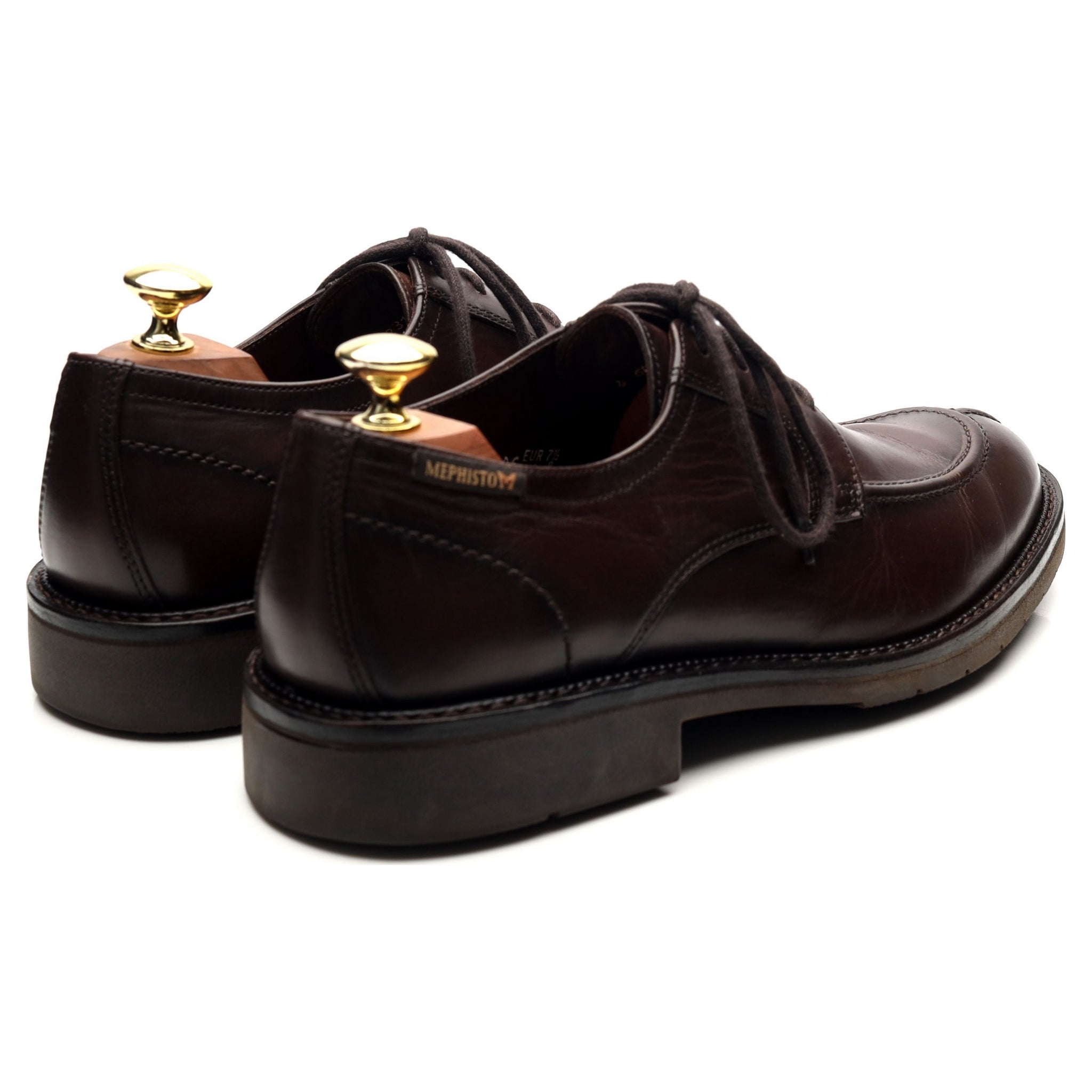 Mephisto derbies cuir bout golf marron UK 7.5