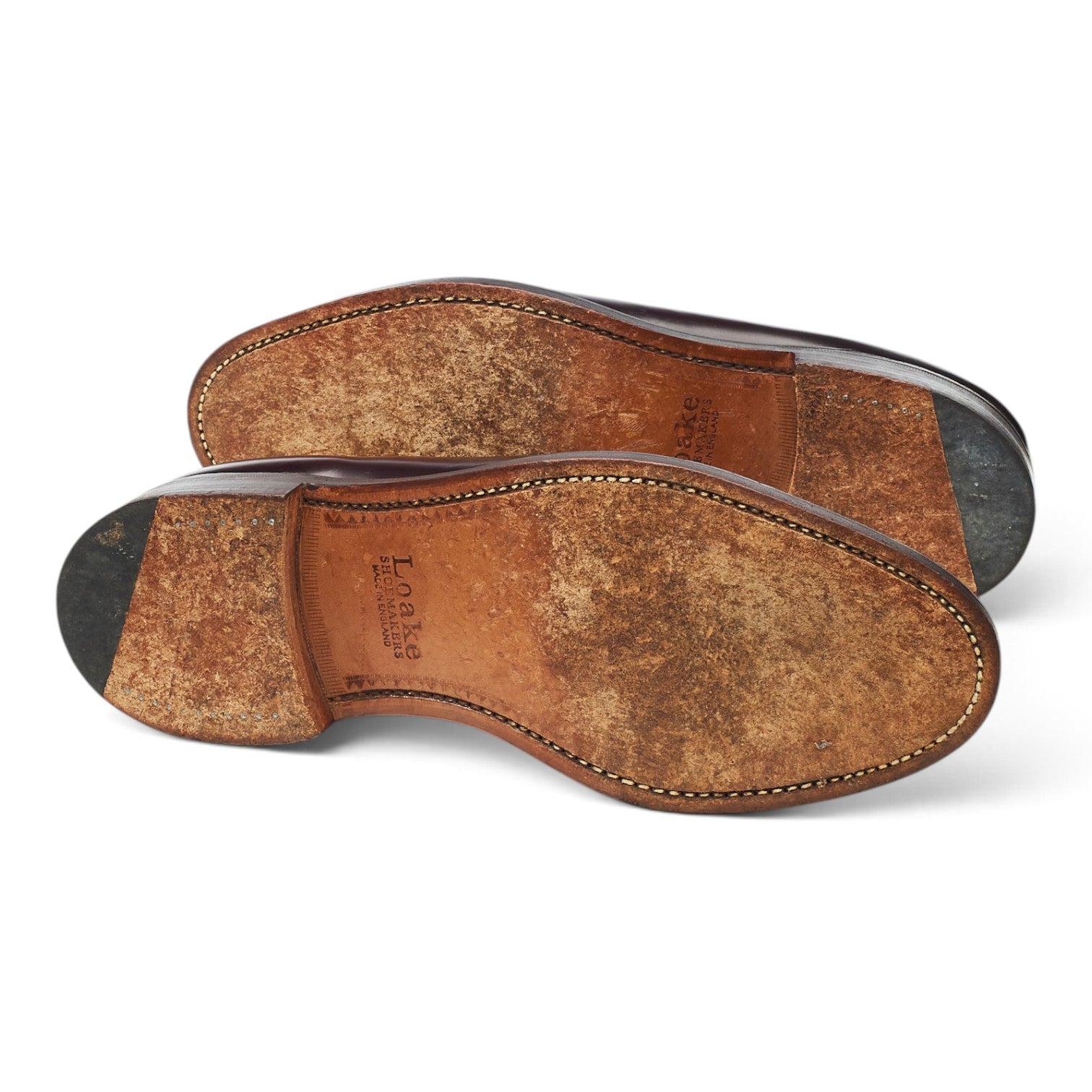 Loake 771 derby cuir bordeaux UK 8.5