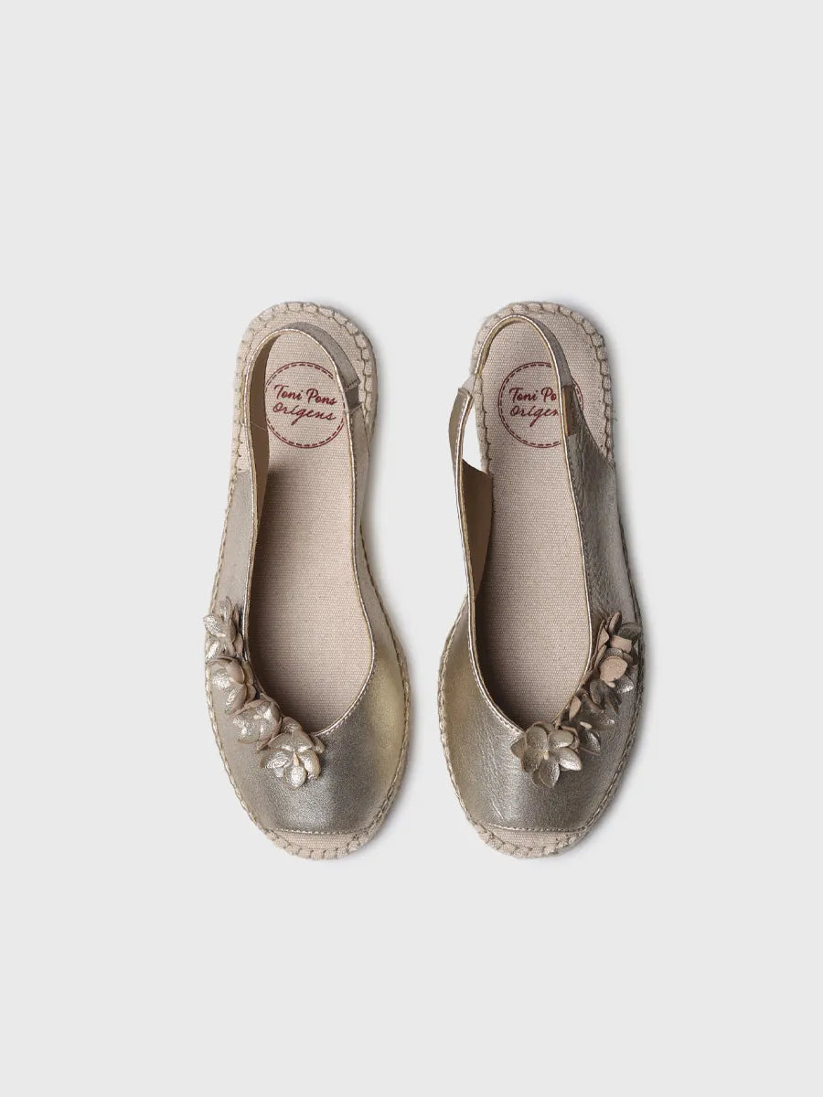 Toni Pons Erica-FN espadrilles femme cuir fleurs