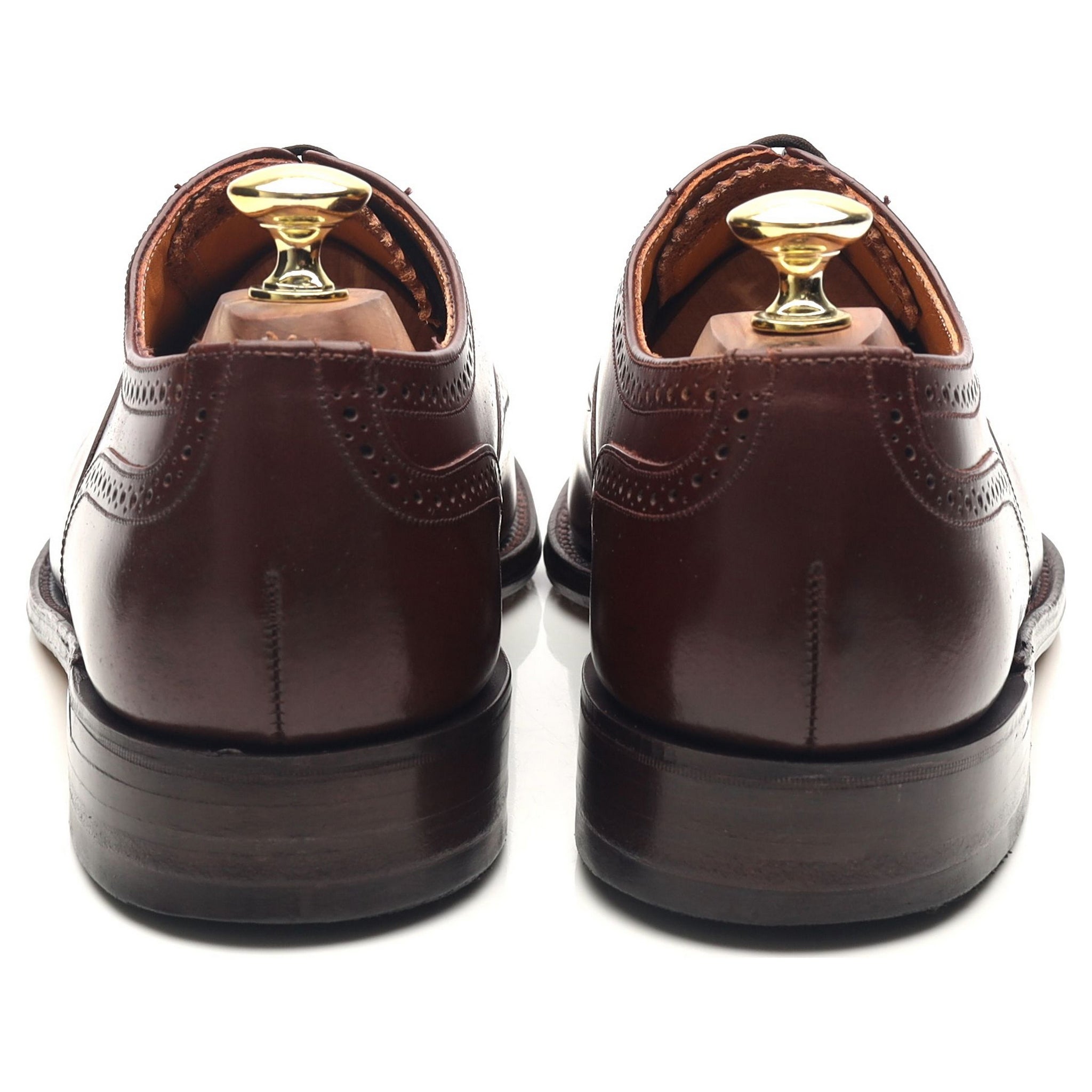 Loake chaussures oxford cuir bordeaux pointure UK 7