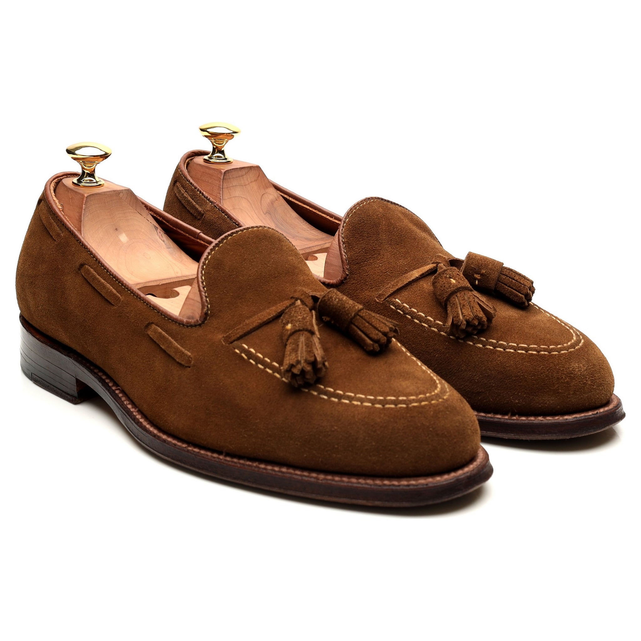 Alden 3403 mocassins daim marron pointure UK 8.5