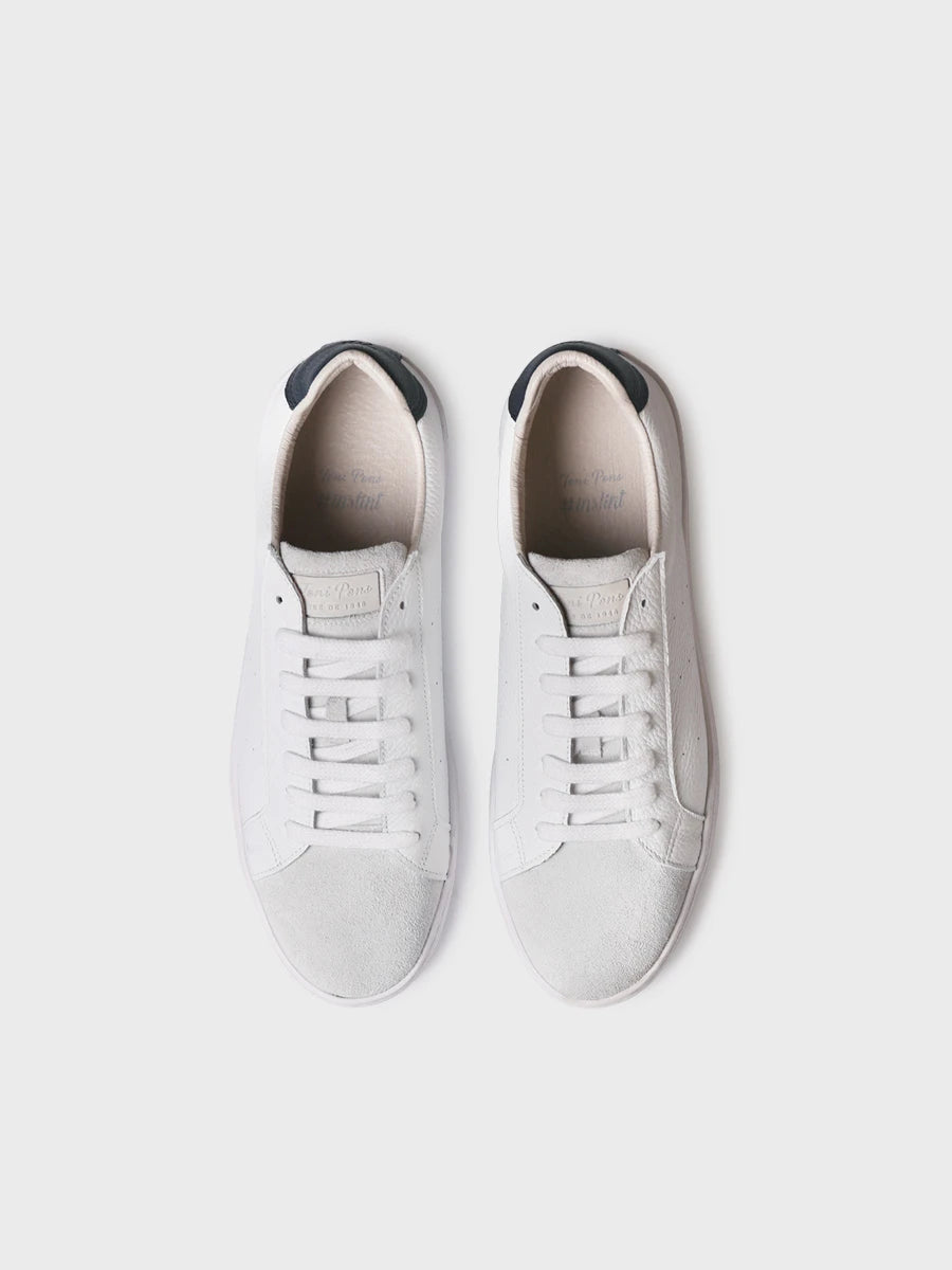Toni Pons Delfi baskets cuir homme blanc