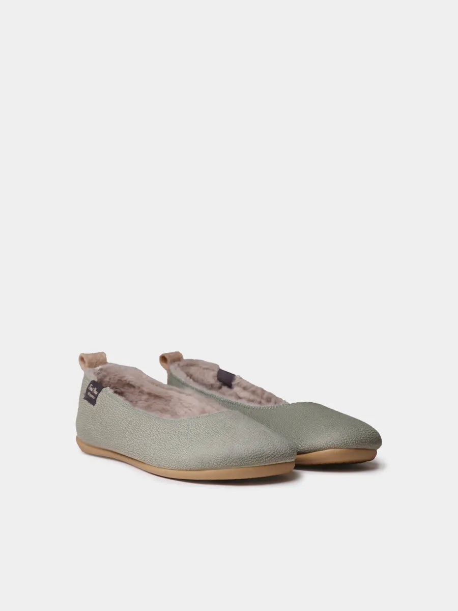 Toni Pons Molina chausson ballerine femme fourre