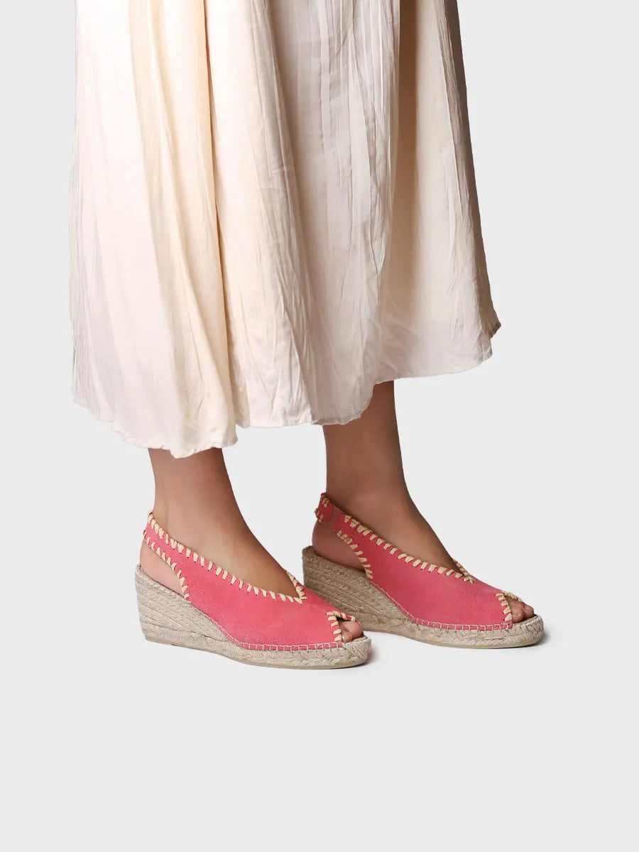 Toni Pons Laila-SD espadrille compensée femme cuir 7cm