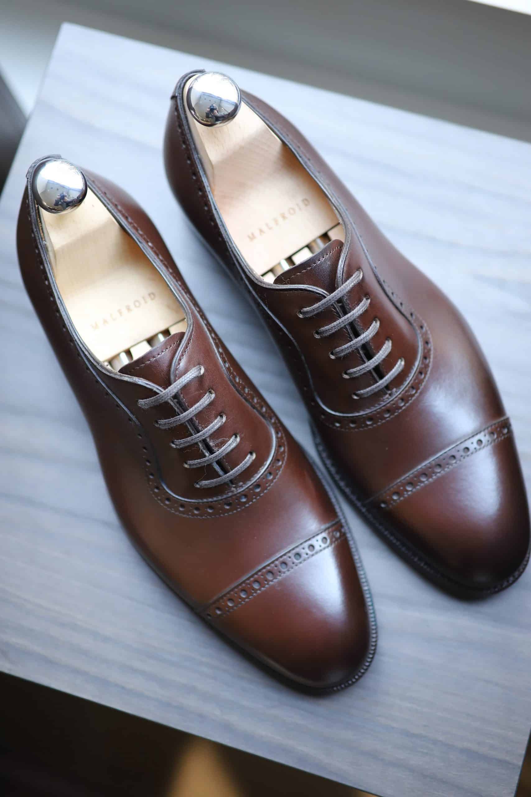 Malfroid Bristol richelieu cuir veau semelle cuir