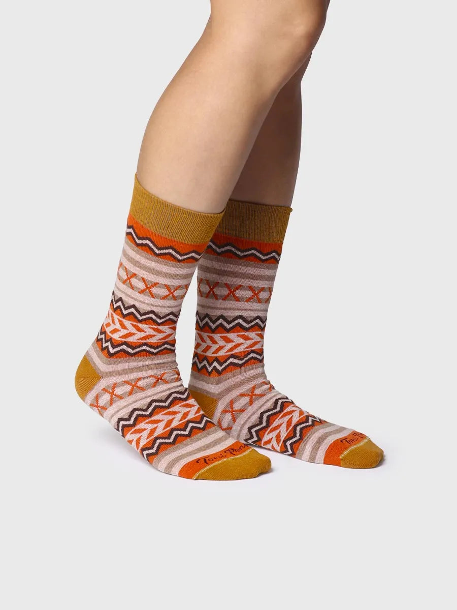 Toni Pons Quel-YA chaussettes coton marron