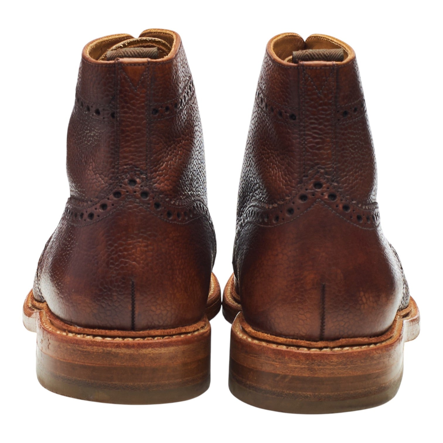Next boots derbies cuir marron UK 7