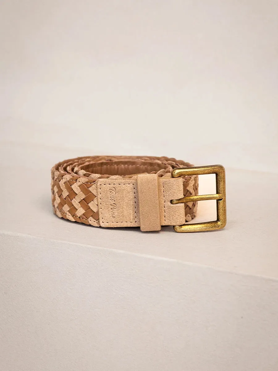 Toni Pons Susqueda80 ceinture tressée cuir unisexe