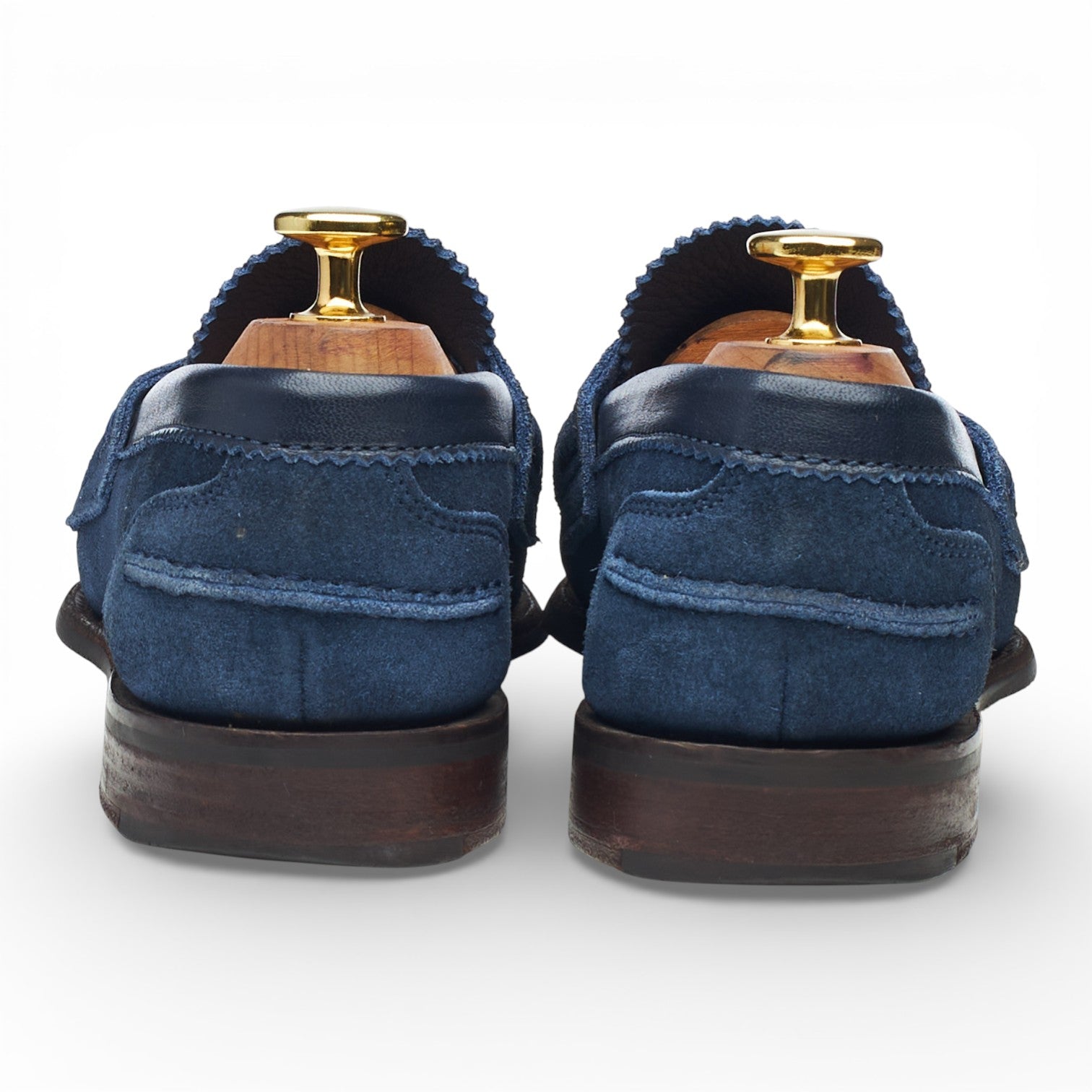 Cheaney Prudence mocassins daim bleu pointure UK 3