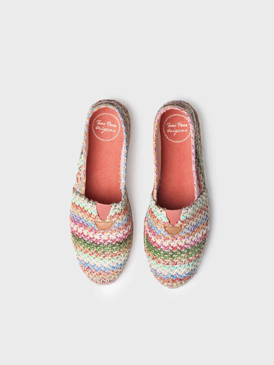 Toni Pons Arlet-NZ espadrilles plates raphia vegan