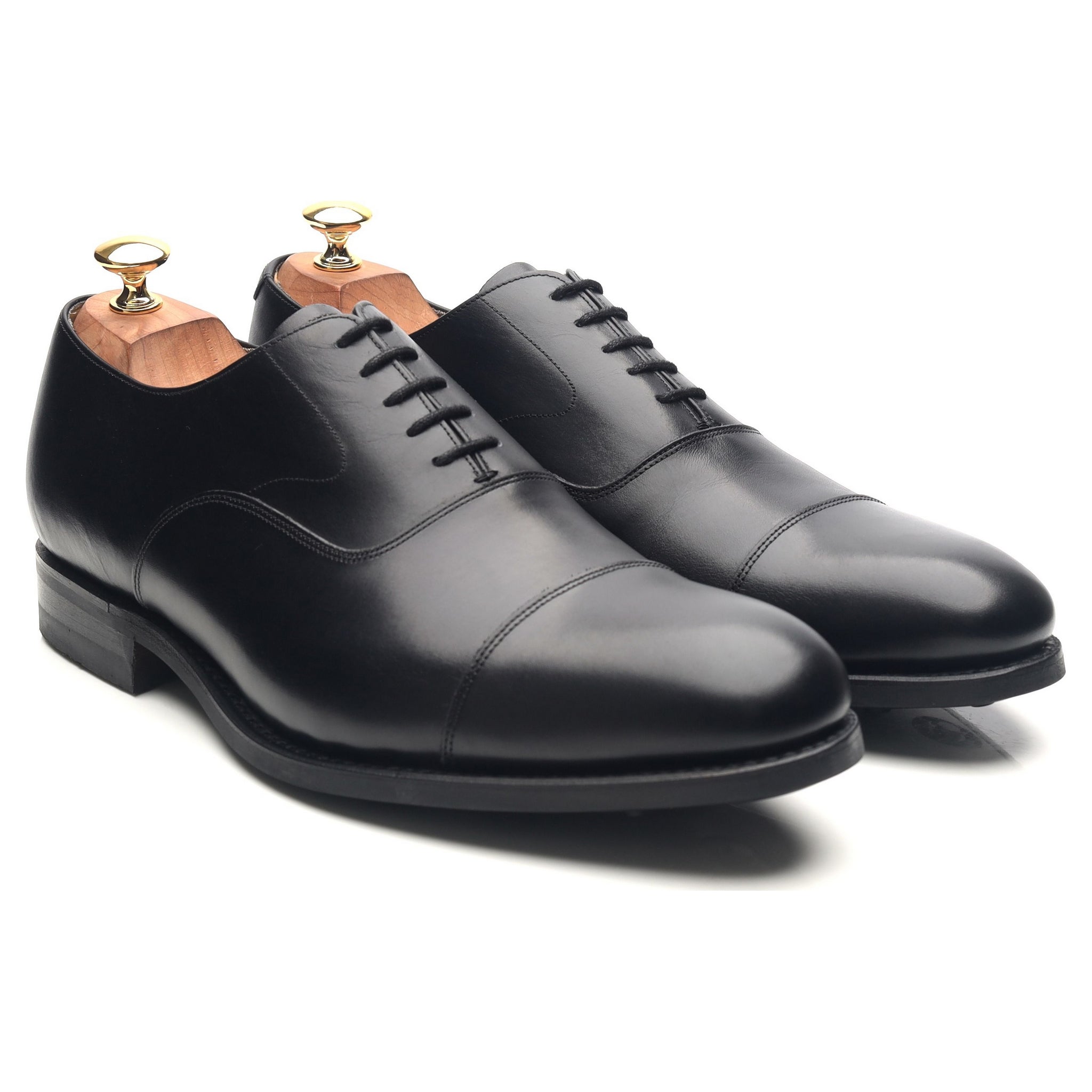Barker Malvern oxford cuir noir 10