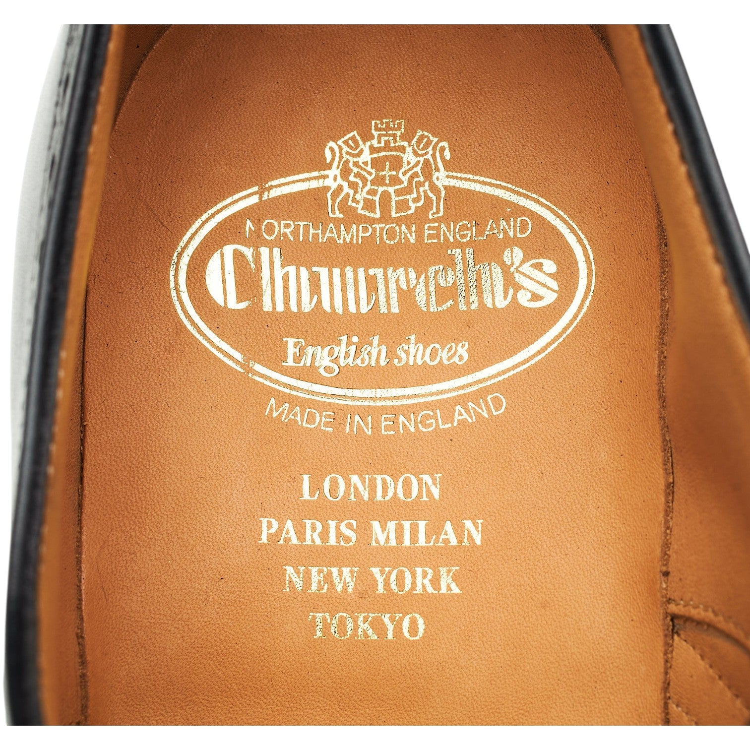 Church's Berlin richelieu cuir noir UK 7