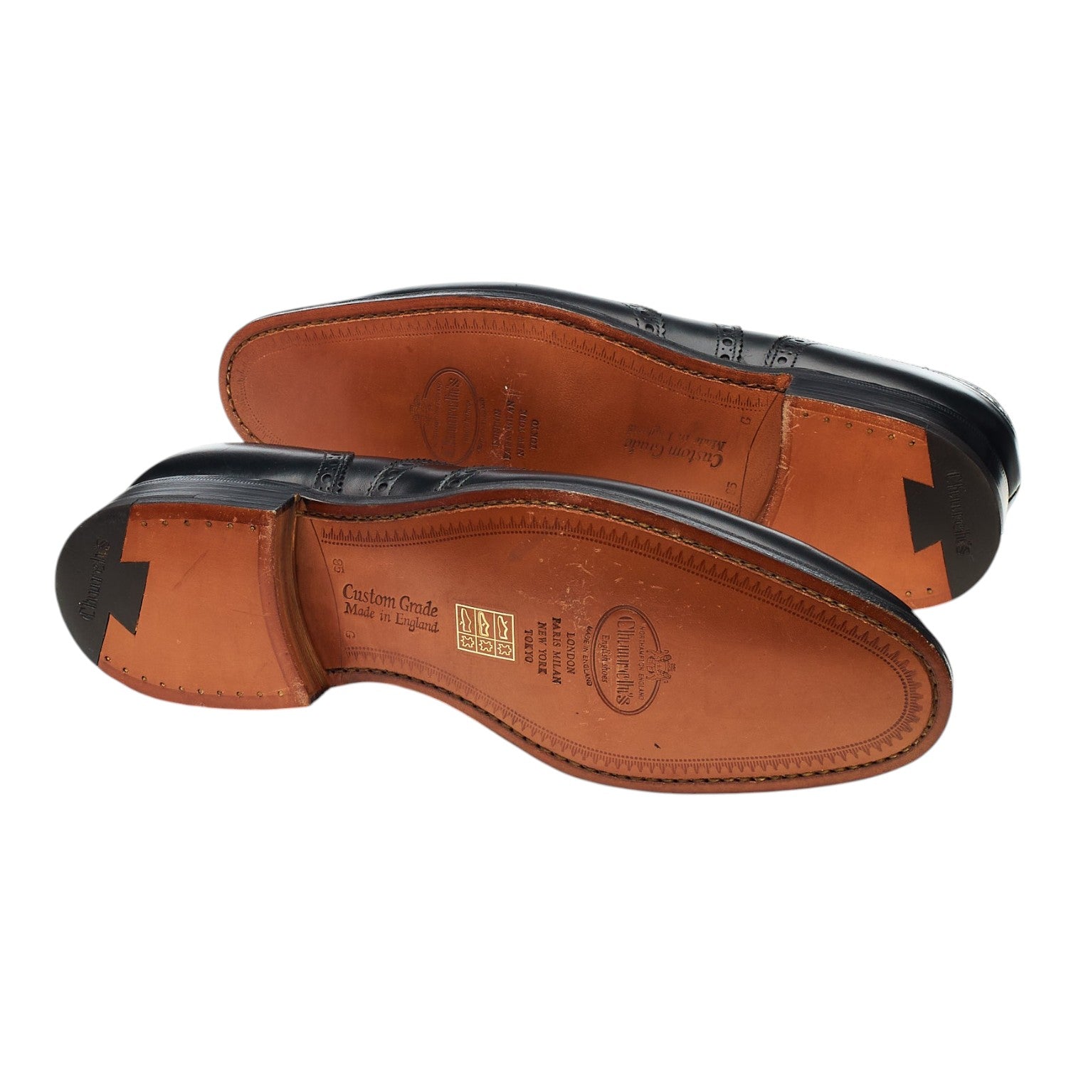 Church's Chetwynd richelieu noir pointure UK 8.5 cuir