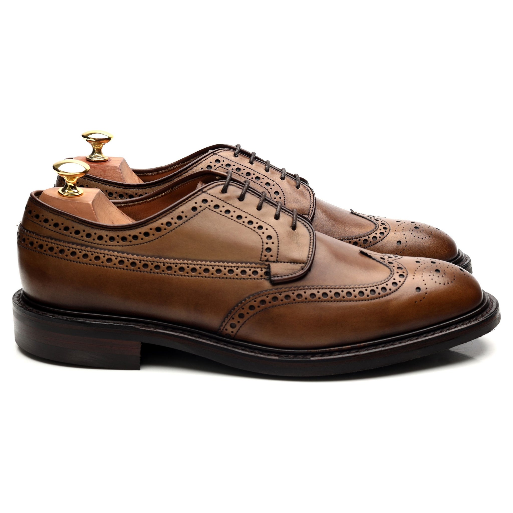 Herring Canning derby cuir marron pointure UK 9.5