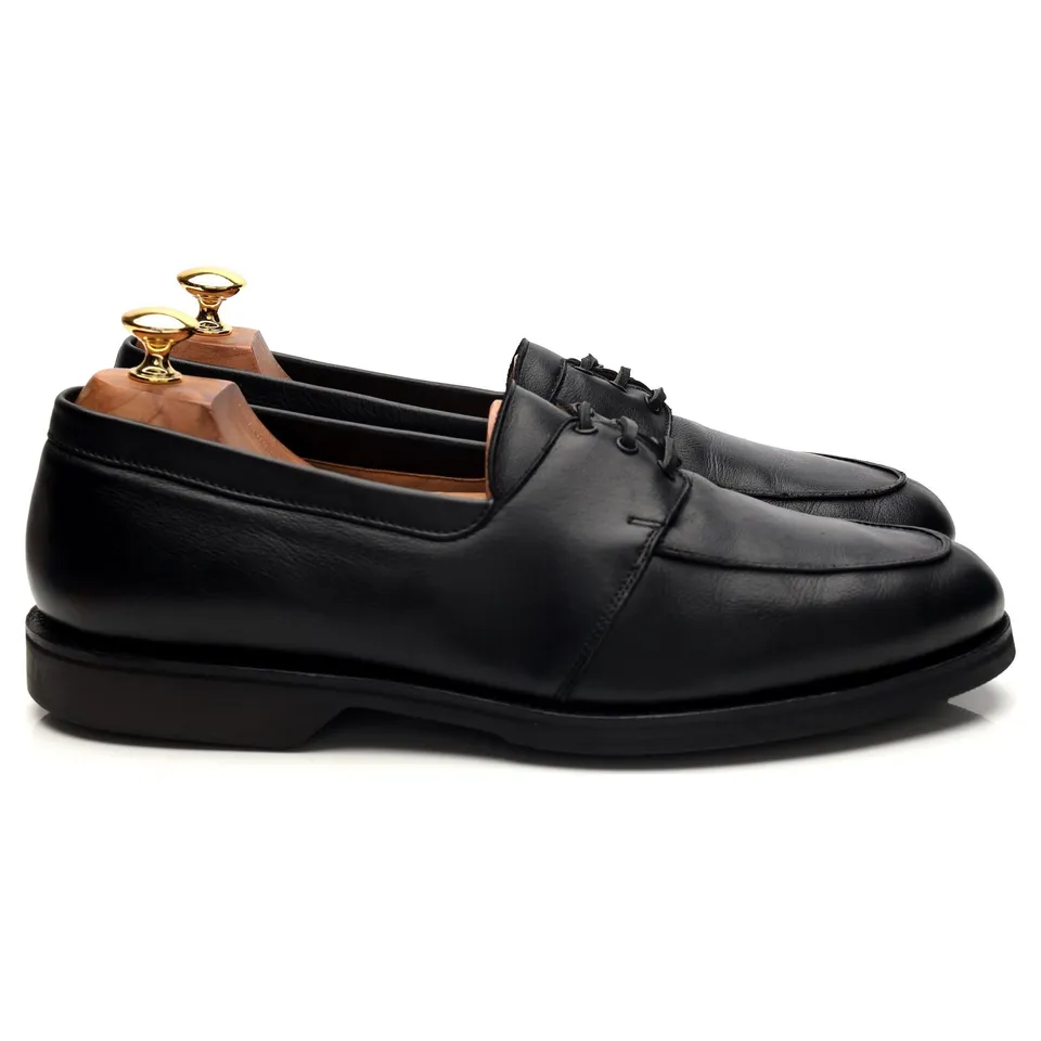 Crockett & Jones Penzance bateau cuir noir pointure UK 10