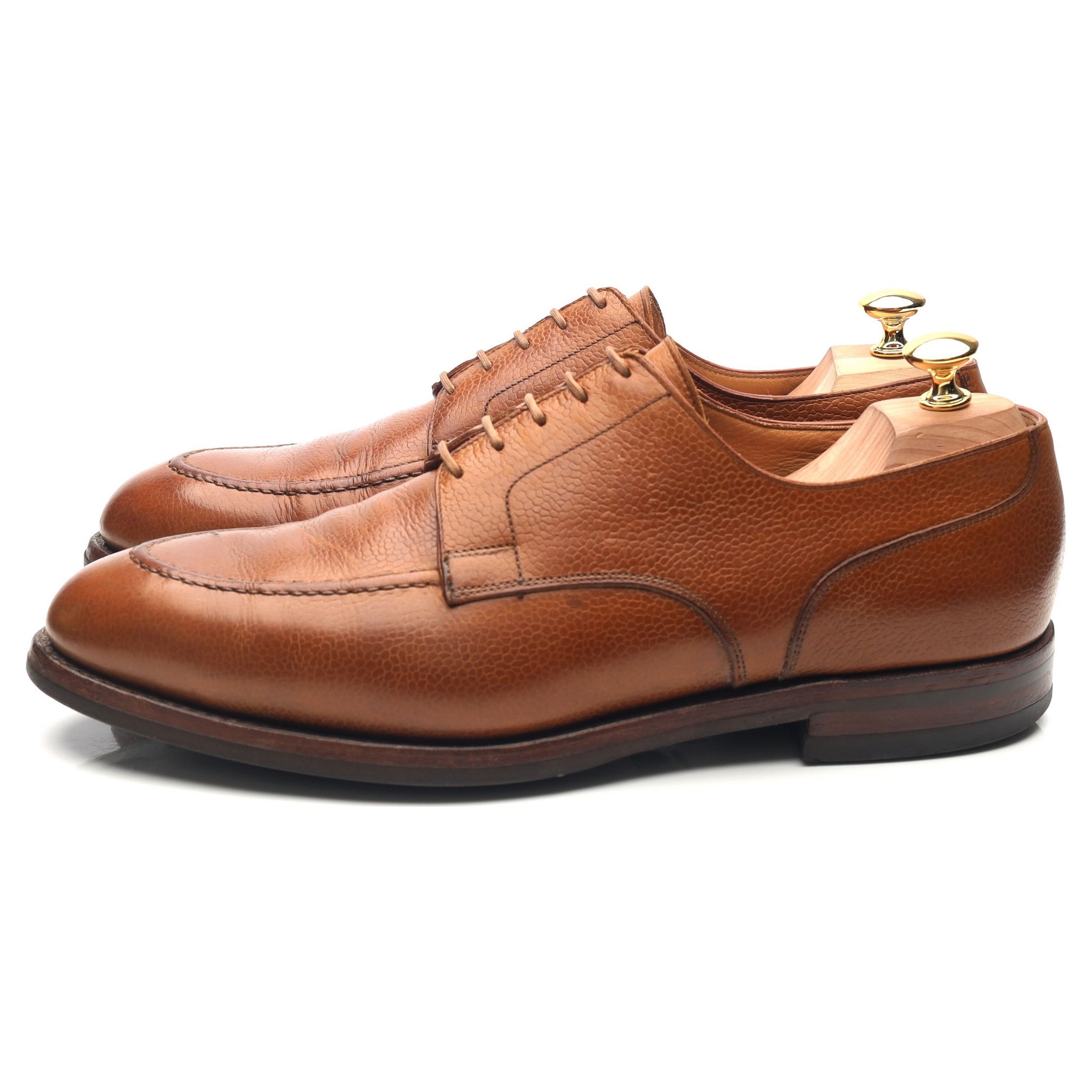 Crockett & Jones Onslow derby cuir grain marron UK 11