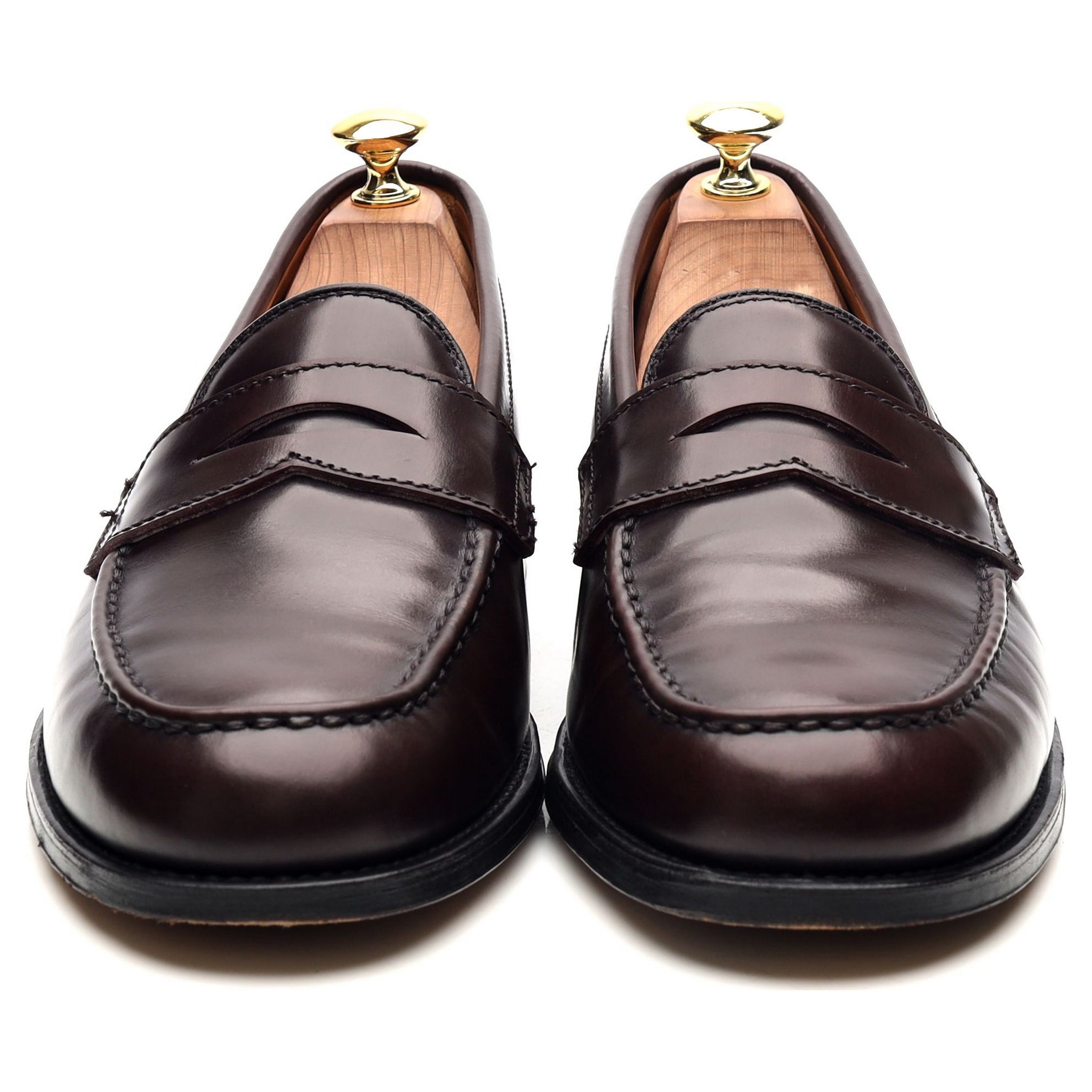 Church's mocassins cuir bordeaux homme UK 8.5