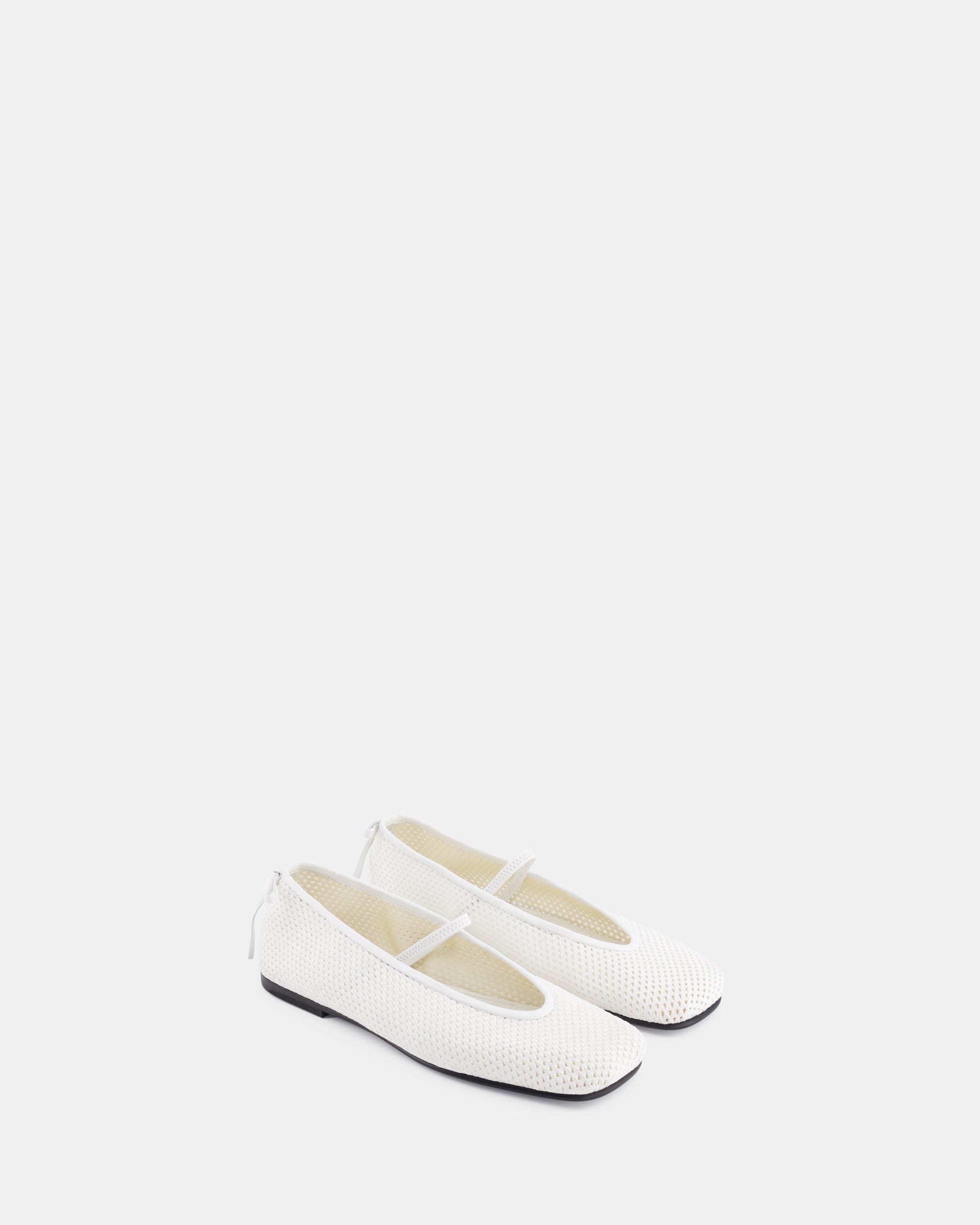 Nodaleto Bulla Node 5 ballerines crochet blanc