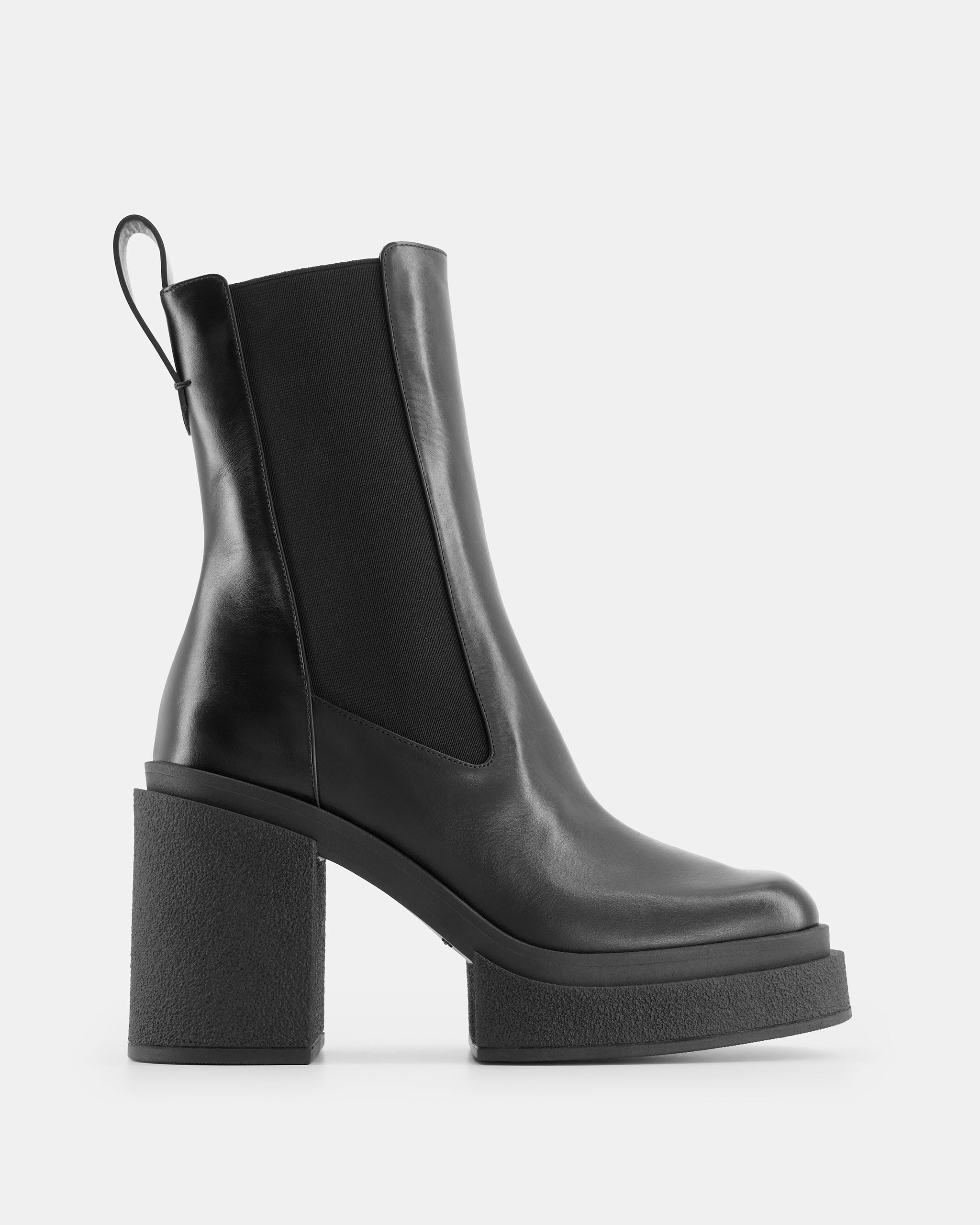 Nodaleto Bulla Seth bottines cuir noir Black Soul talon 8,5 cm