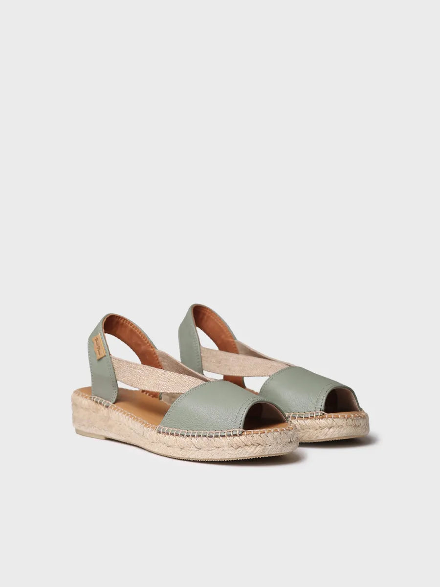 Toni Pons Etna sandales plates cuir femme menthe