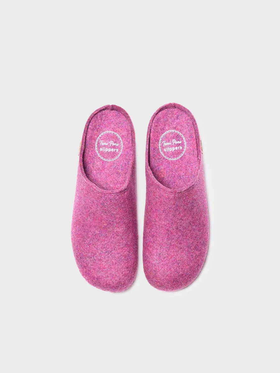 Toni Pons Mona-FR chaussons sabot femme feutre recycle