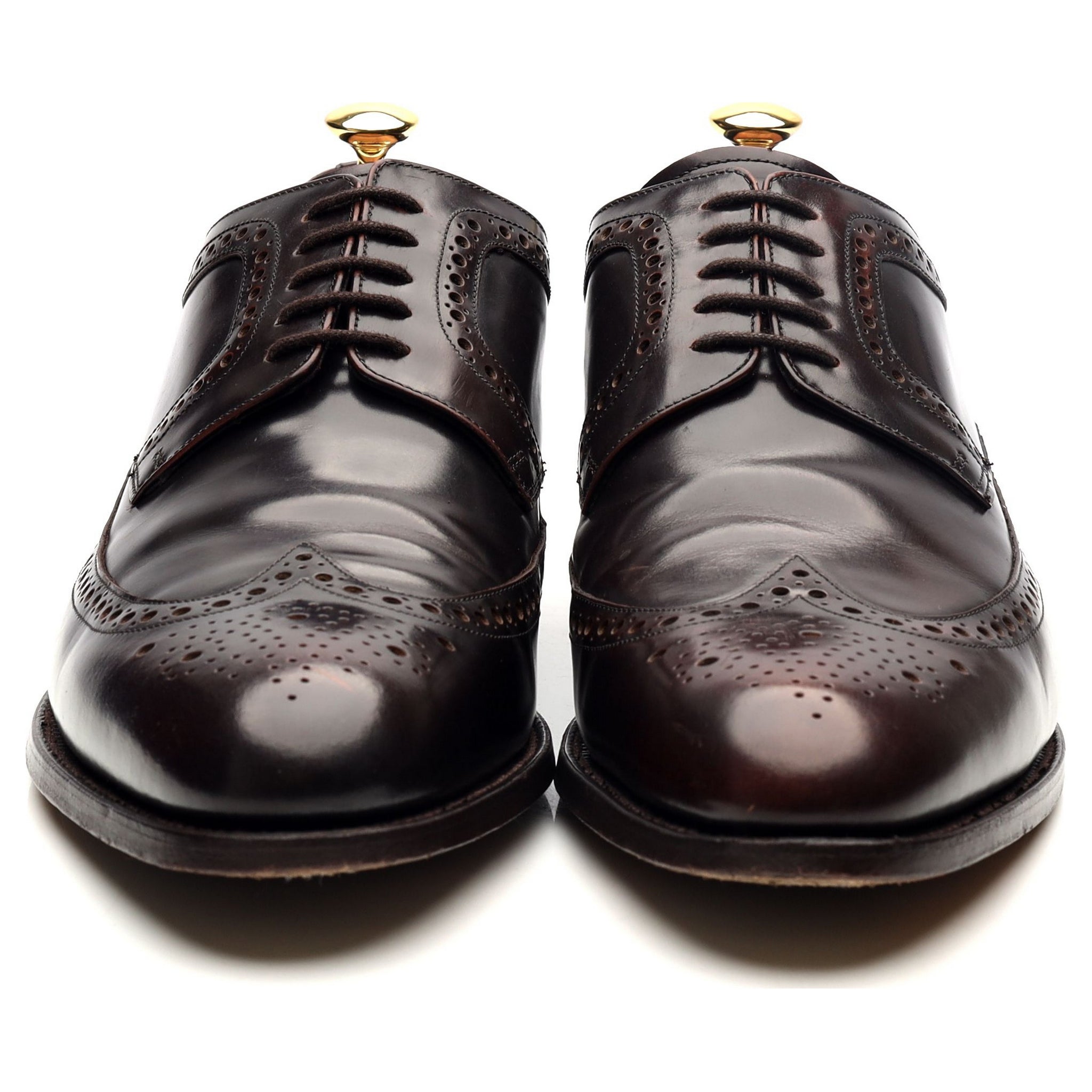 Barker Woodbridge Derby cuir marron pointure UK 9.5