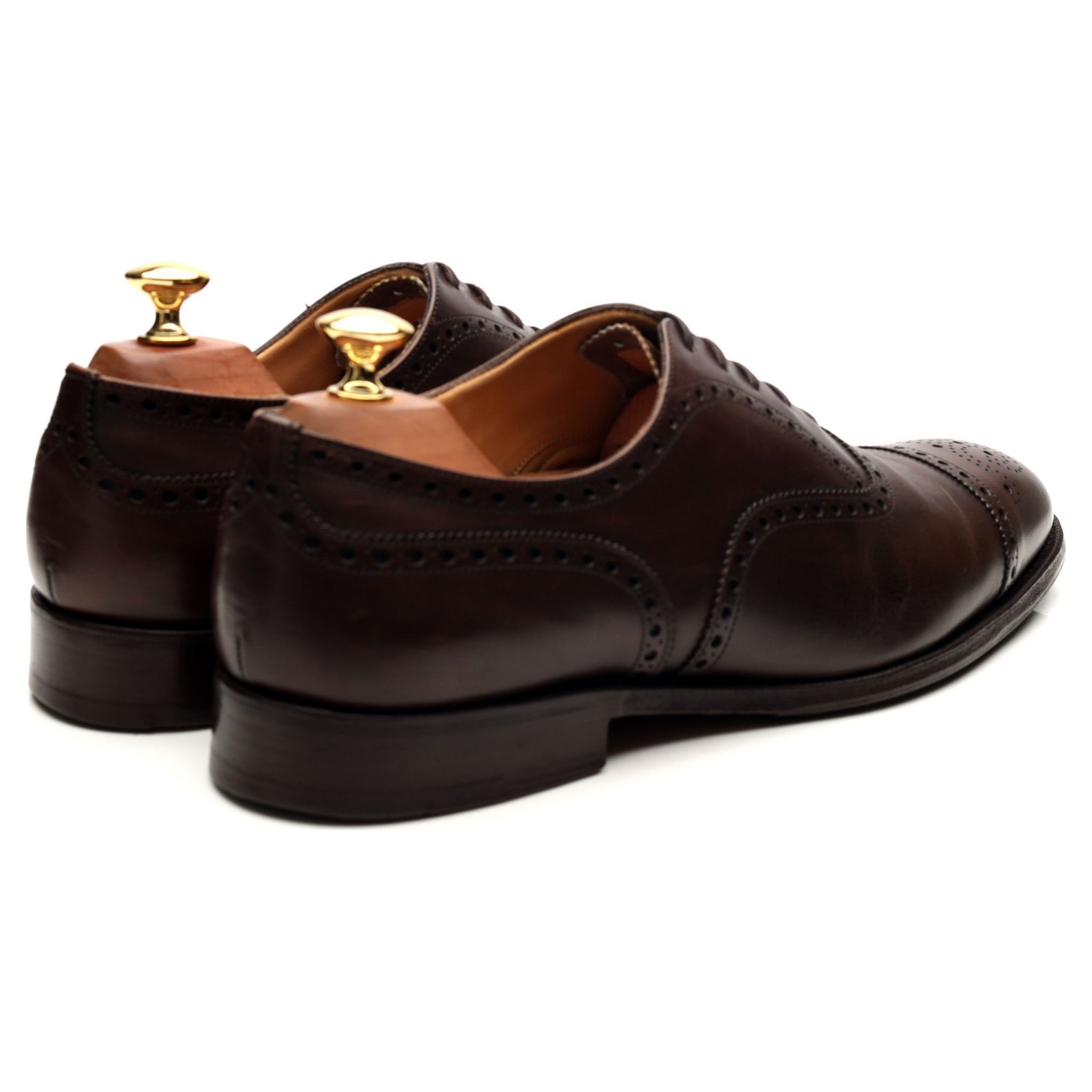 Church's Diplomat richelieu marron UK 9 demi-brogue