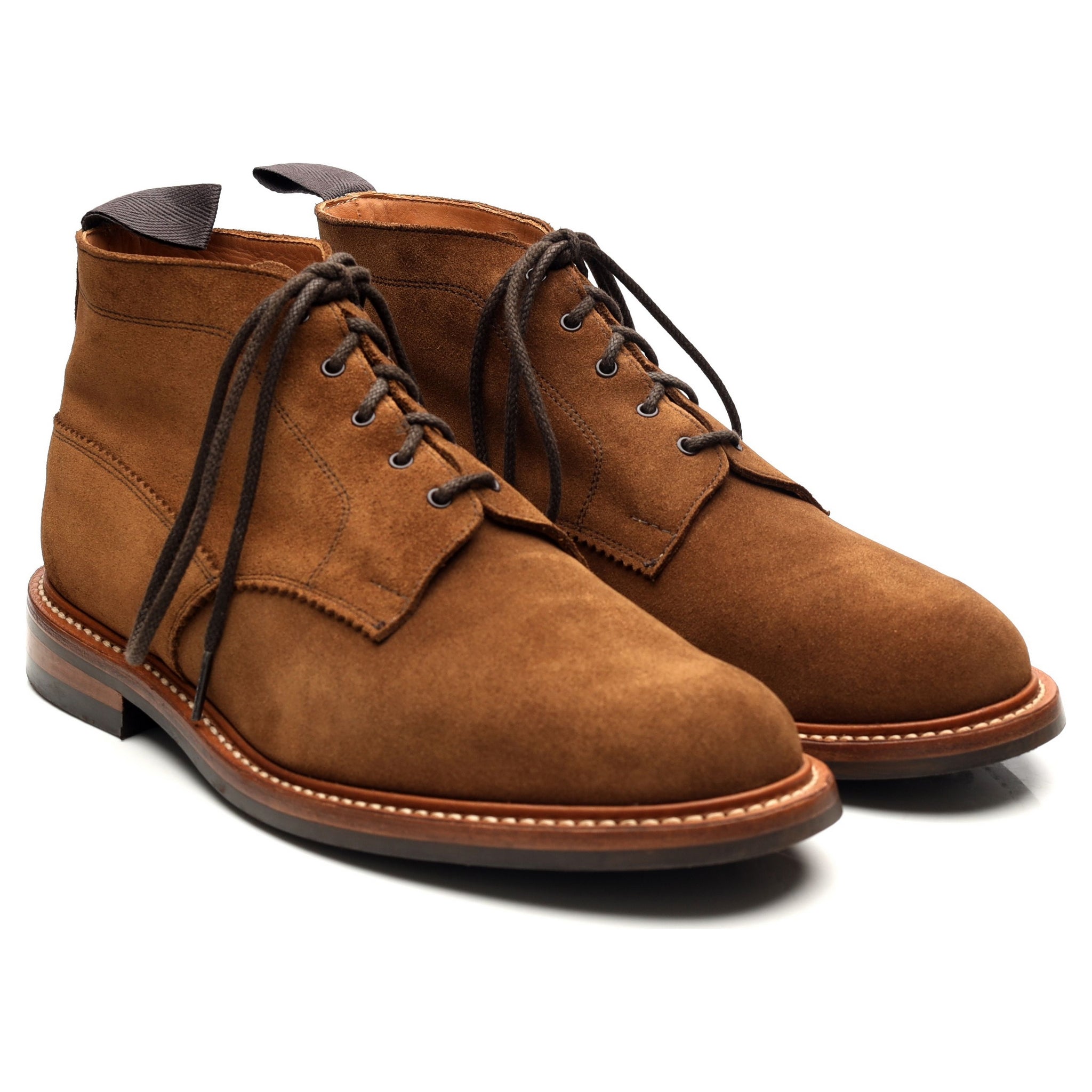 Tricker's Evedon bottines suède marron pointure 10