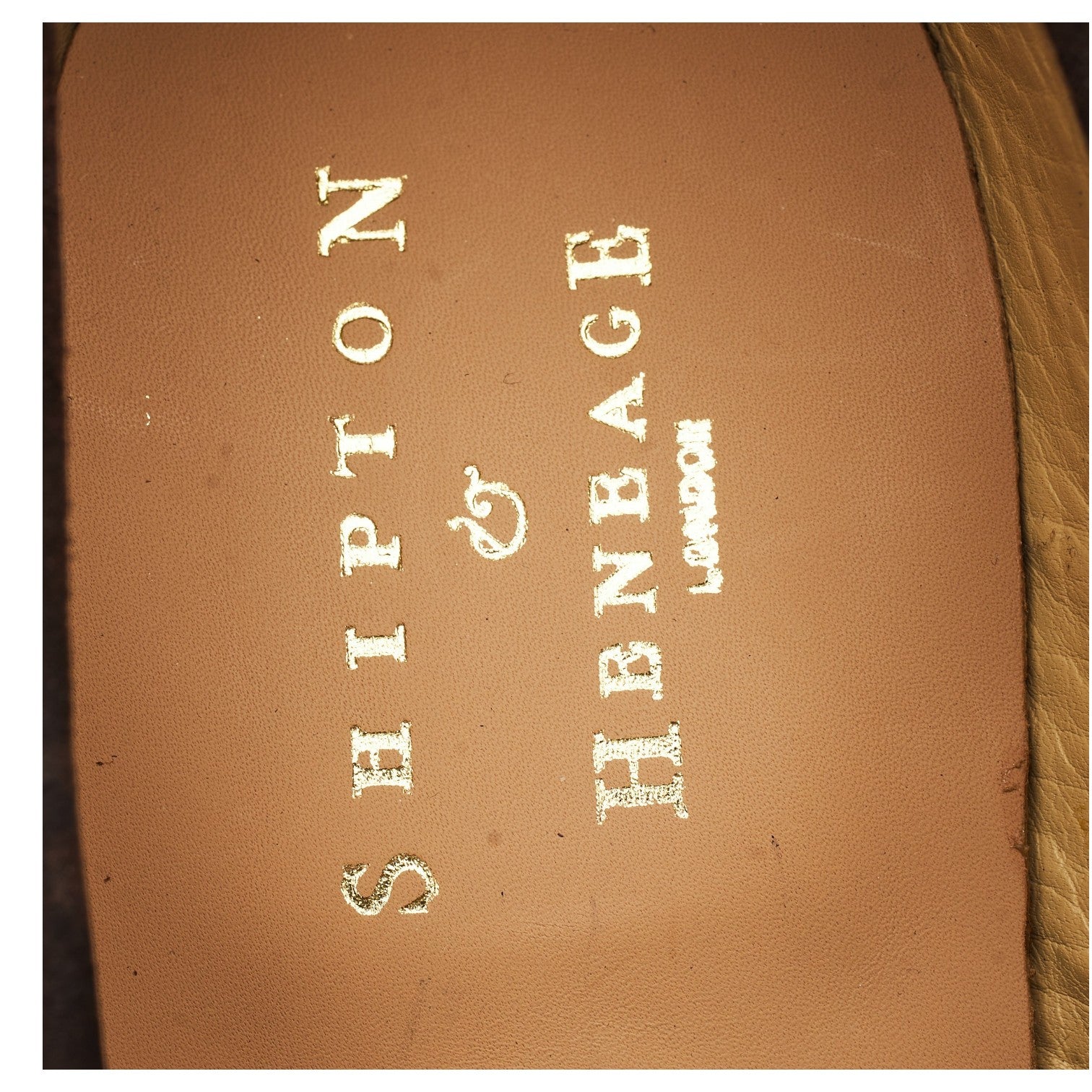 Shipton & Heneage Bari mocassins daim marron 6