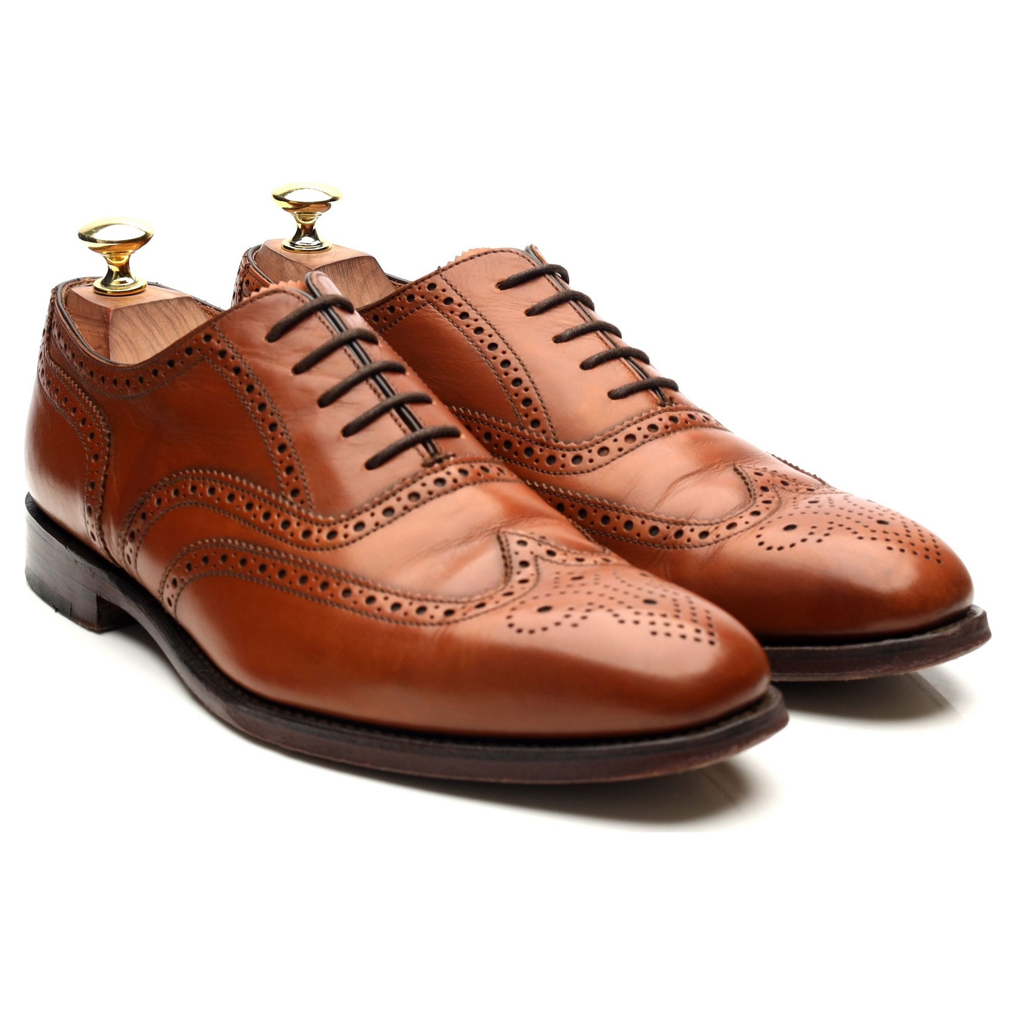 Loake 1880 Buckingham oxford cuir tan UK 7.5